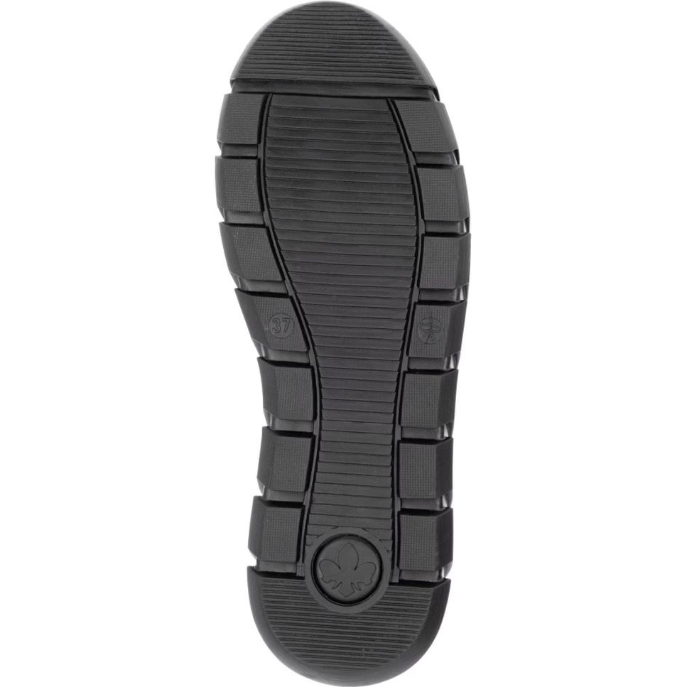 RIEKER Aulinukai moterims, Juoda, Ladies mid height boots 8