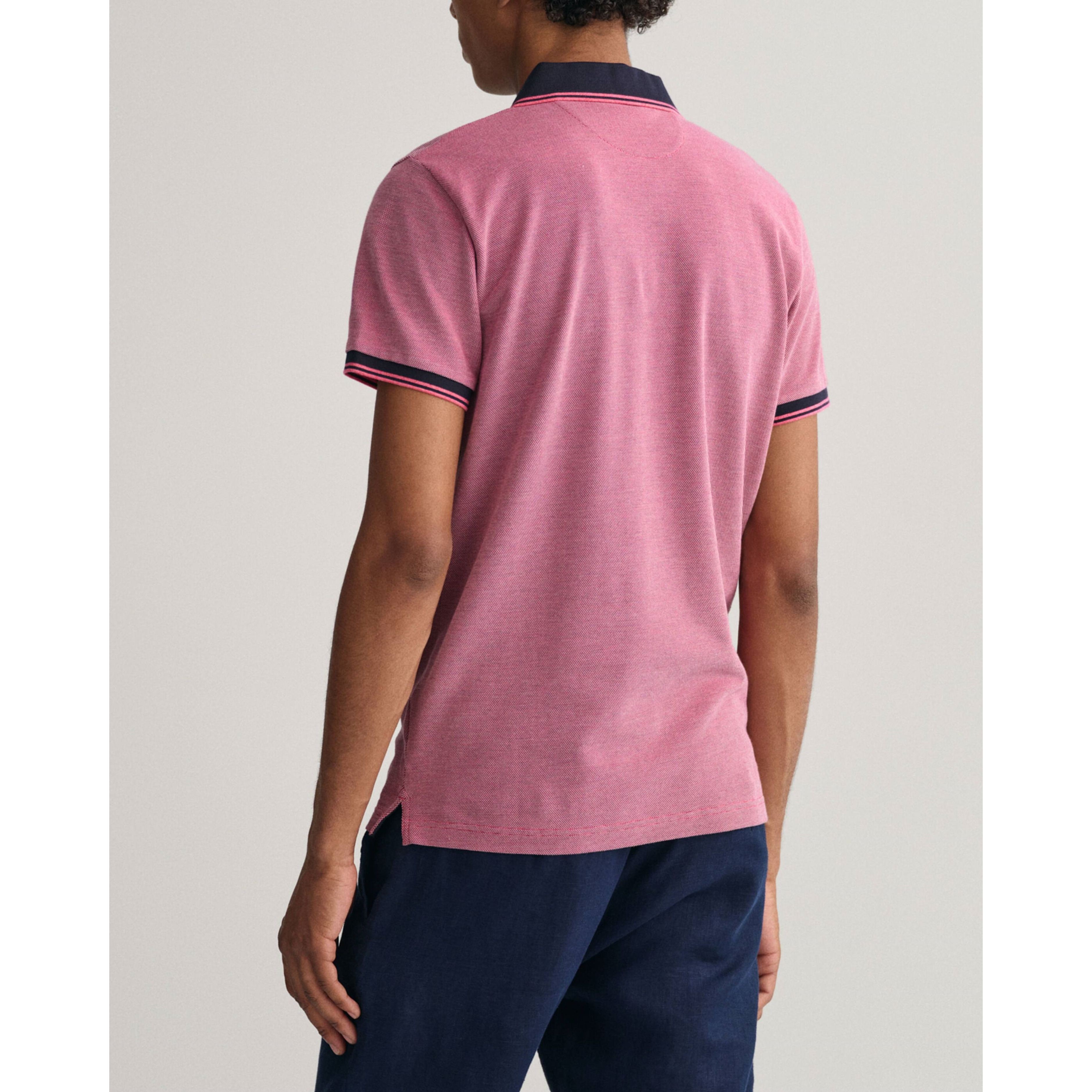 GANT Marškinėliai vyrams, Rožinė, 4-COL OXFORD 3