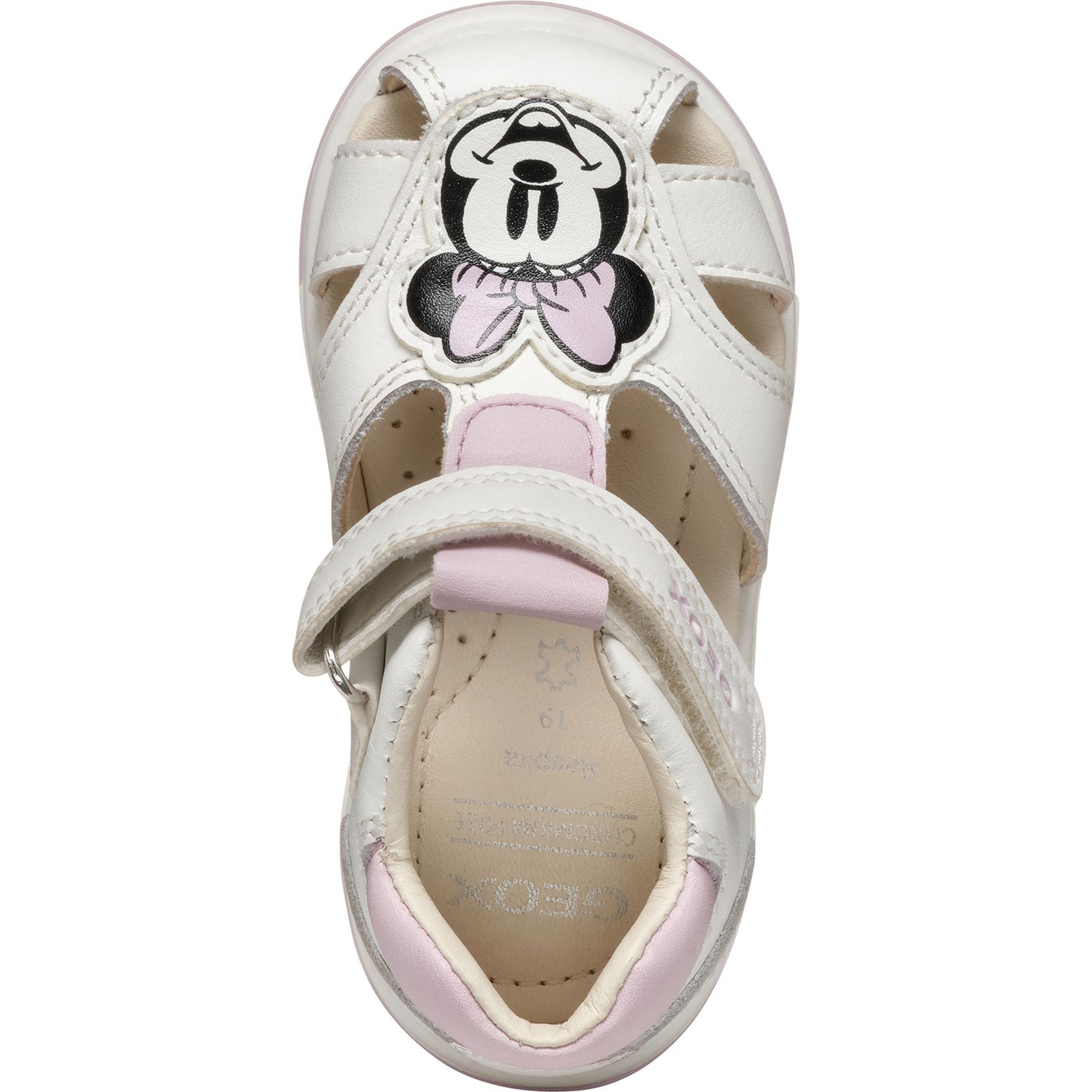 GEOX Basutės mergaitėms, Balta, Zapito sandals 4