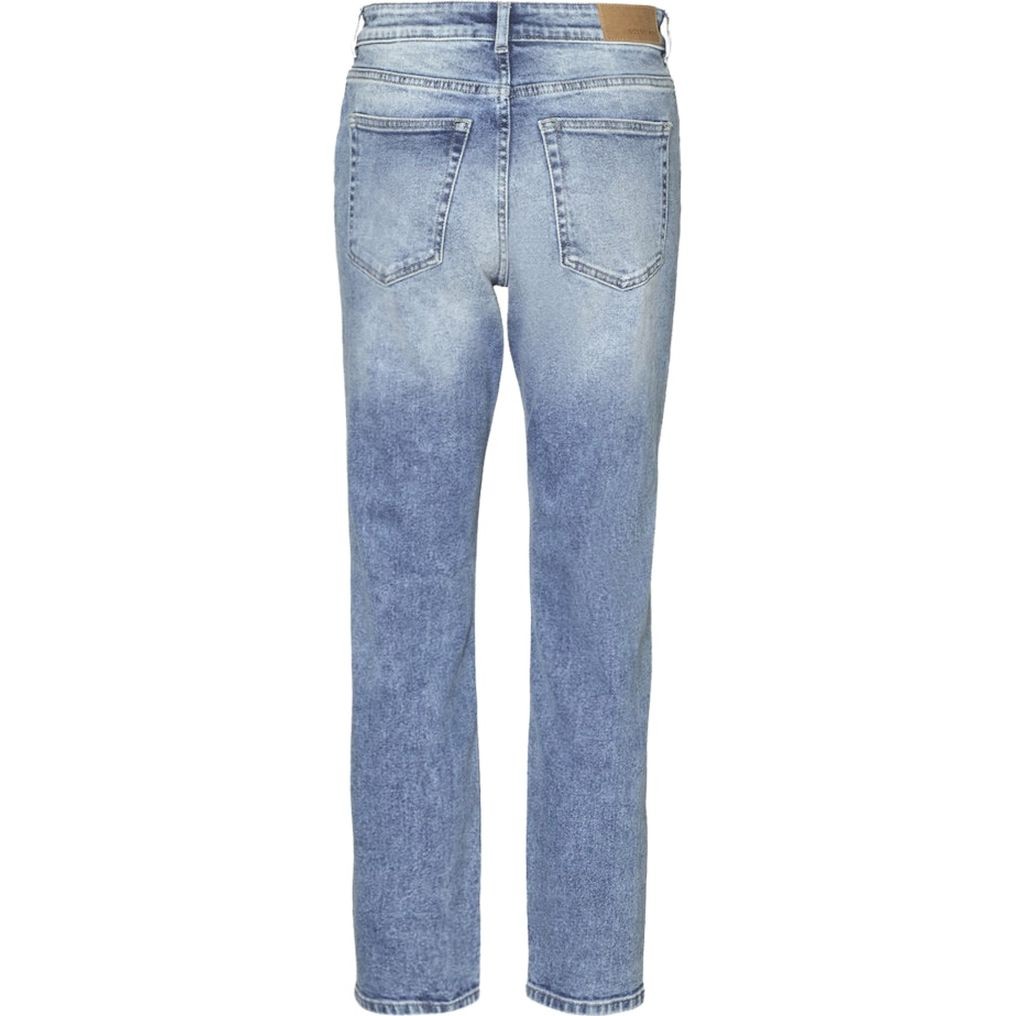NOISY MAY Tiesūs džinsai moterims, Mėlyna, Nmmoni straight 2