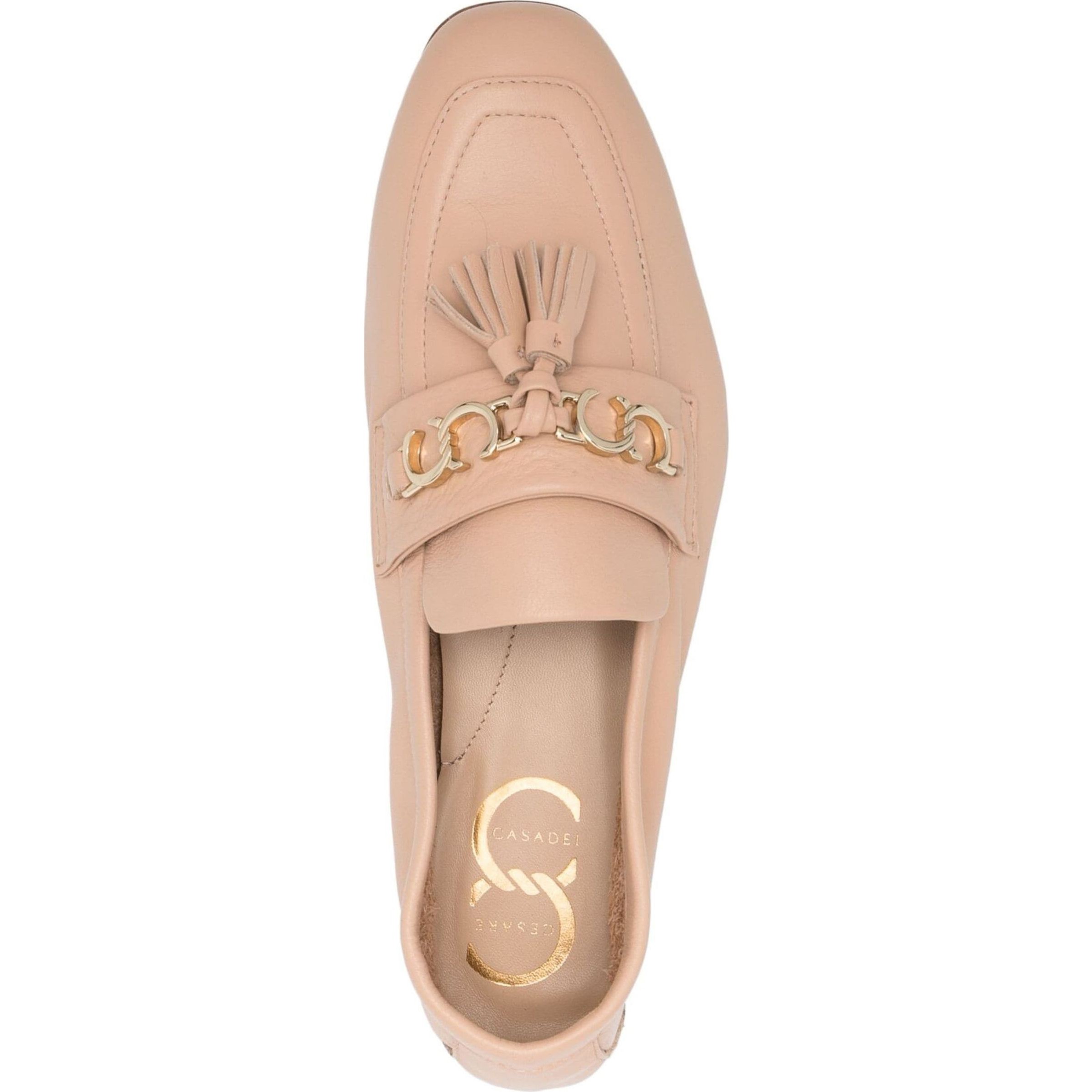 CESARE CASADEI Mokasinai moterims, Ruda, Mocassins 4