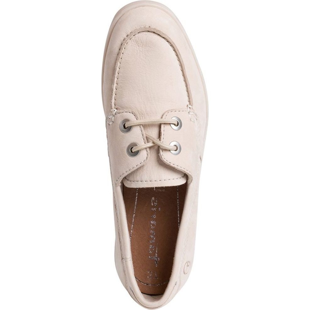 TAMARIS Loaferiai moterims, Smėlio, LOAFERS 4