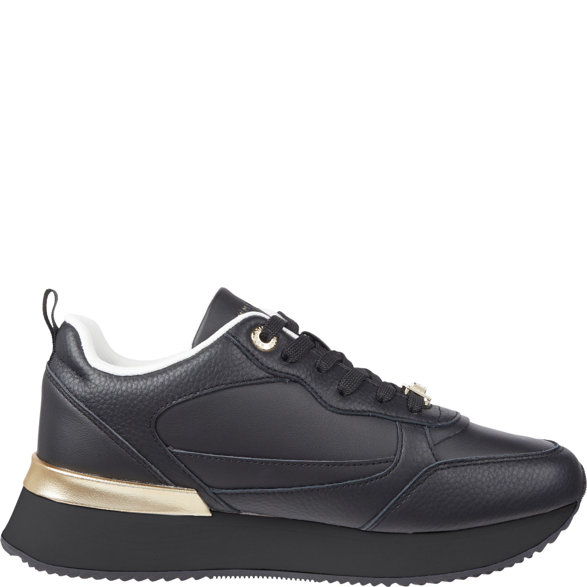 TOMMY HILFIGER Laisvalaikio bateliai moterims, Juoda, Feminine runner leisure 2