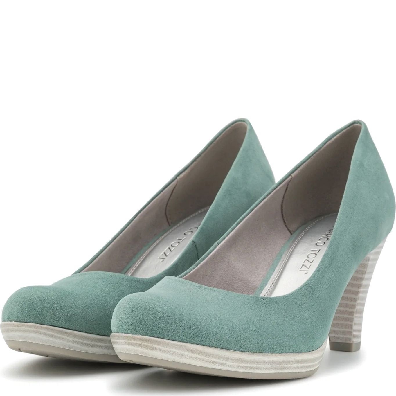 MARCO TOZZI Aukštakulniai moterims, Žalia, PUMPS 4