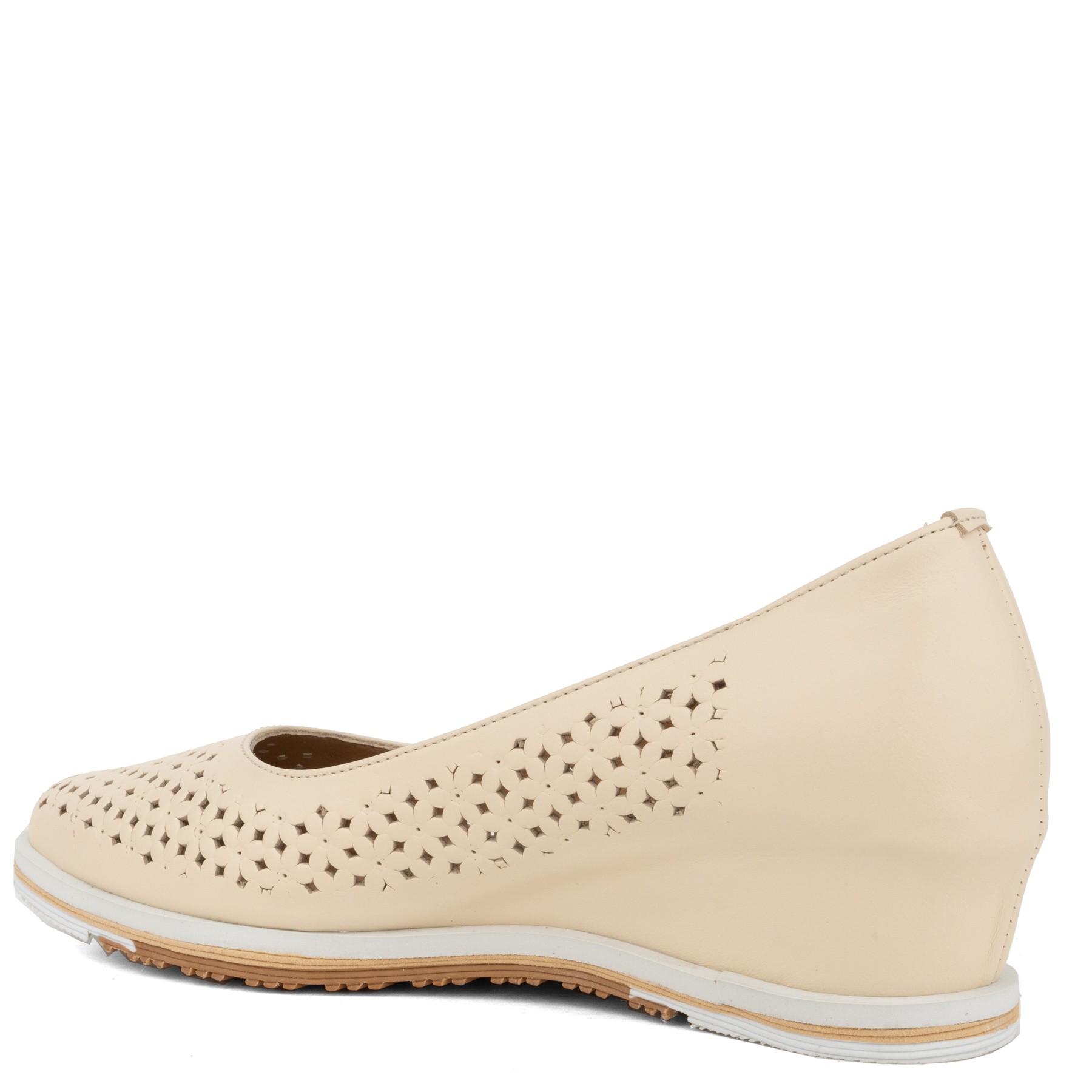 SERGIO MORETTI Bateliai - moterims, Smėlio, Shoes 3