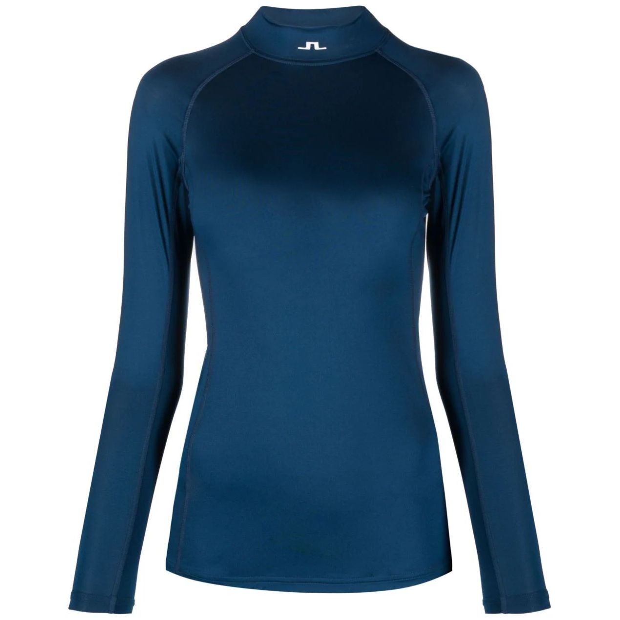 J.LINDEBERG Marškinėliai ilgom. rankovėmis moterims, Mėlyna, Asa soft compression top 1