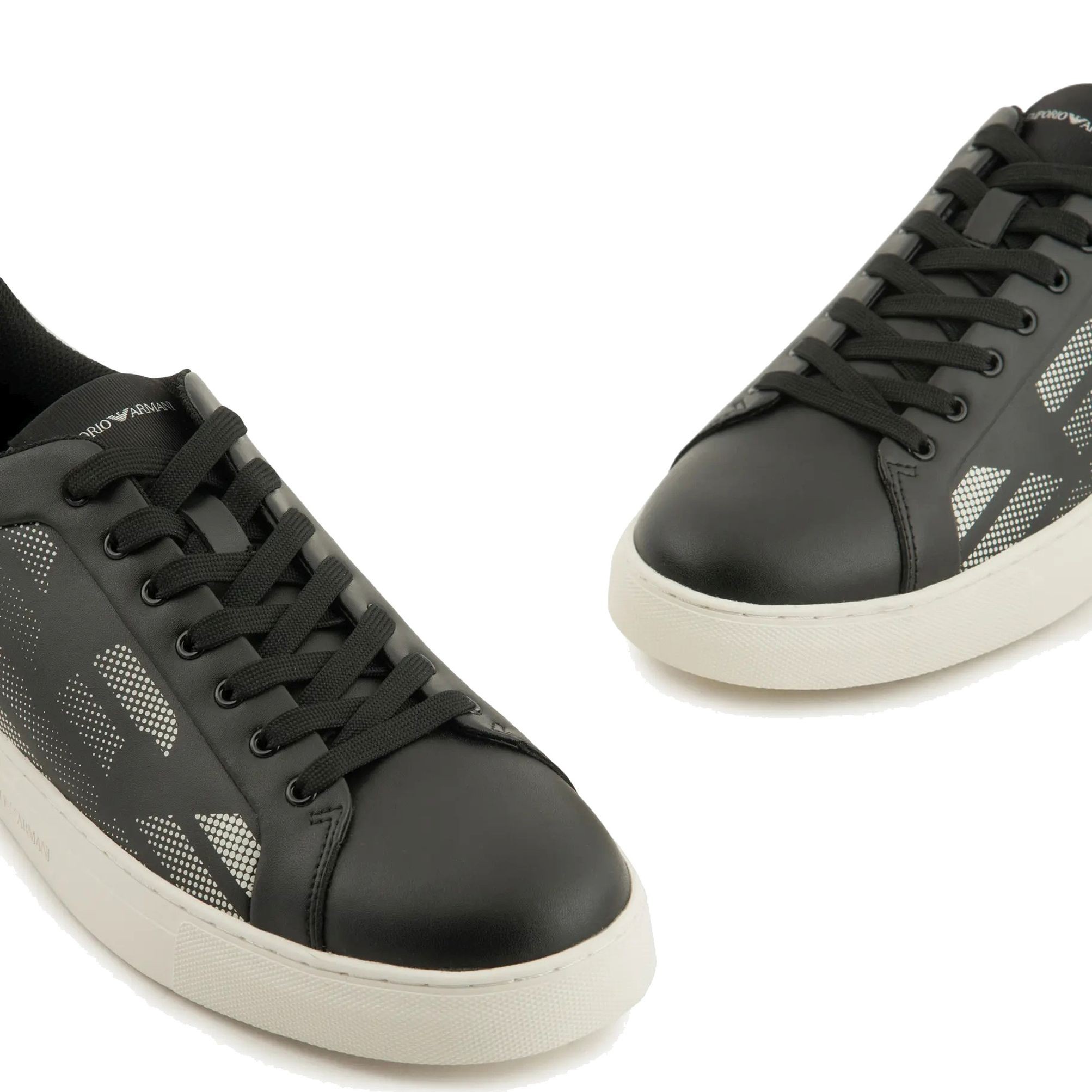 EMPORIO ARMANI Laisvalaikio bateliai vyrams, Juoda, Sneaker 4