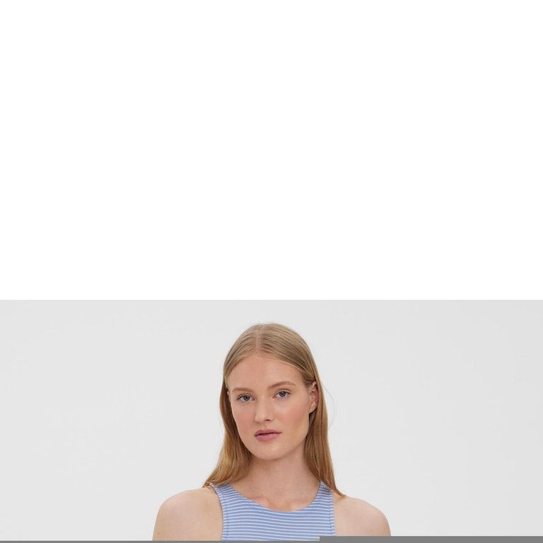 VERO MODA Striukė moterims, Mėlyna, VMJILL SL TOP JRS GA 2