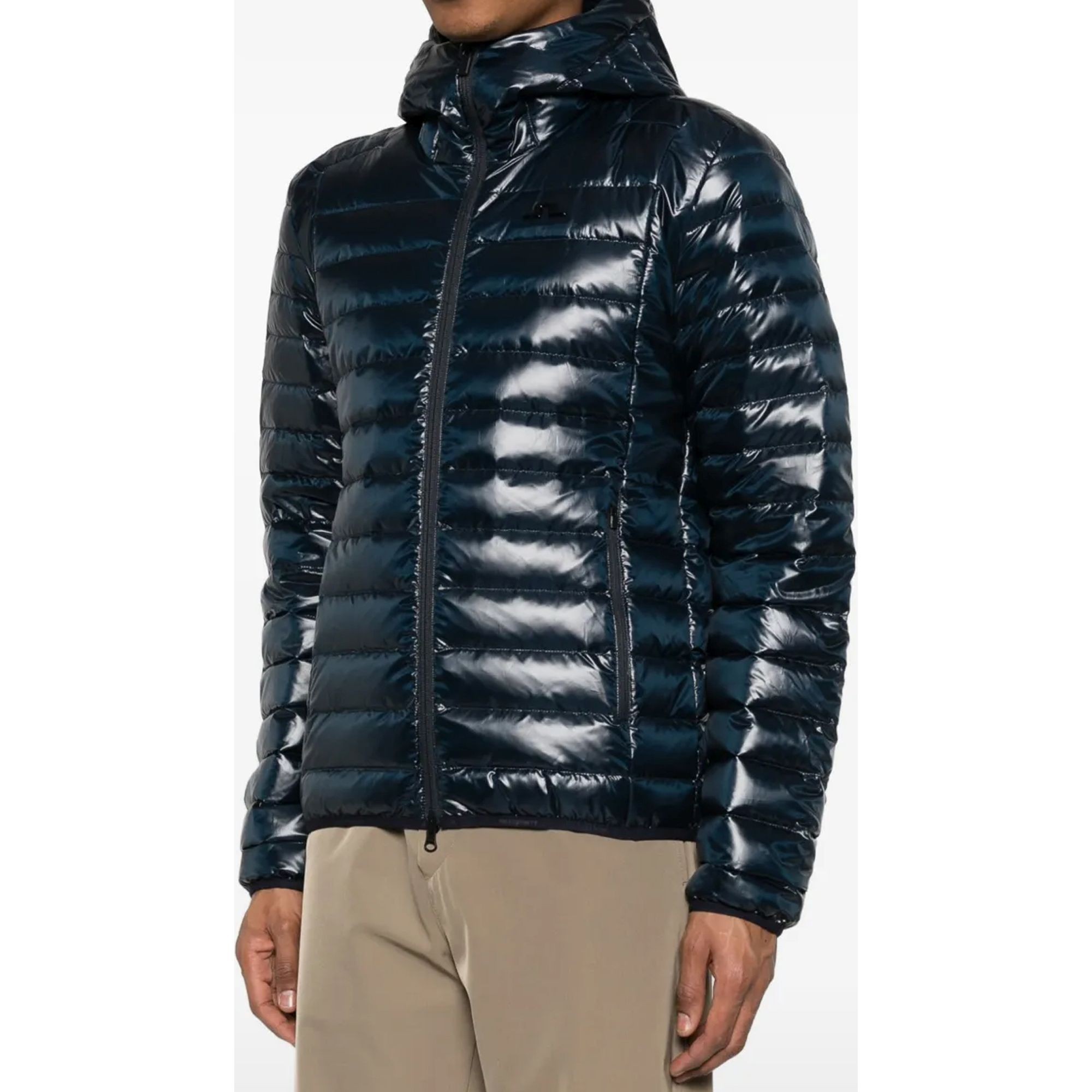 J.LINDEBERG Džemperis vyrams, Mėlyna, Oden light down hood 2