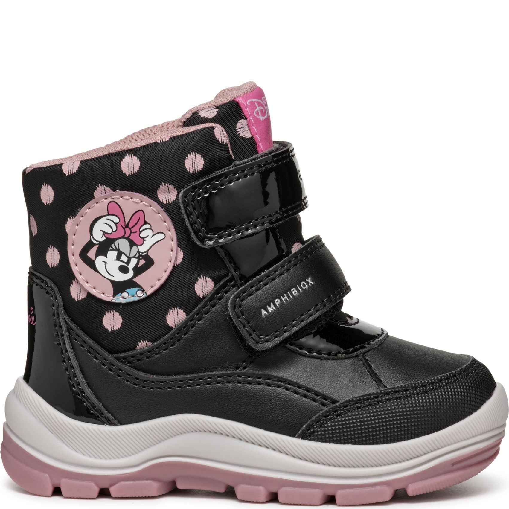 GEOX Aulinukai mergaitėms, Juoda, Flanfil booties 2