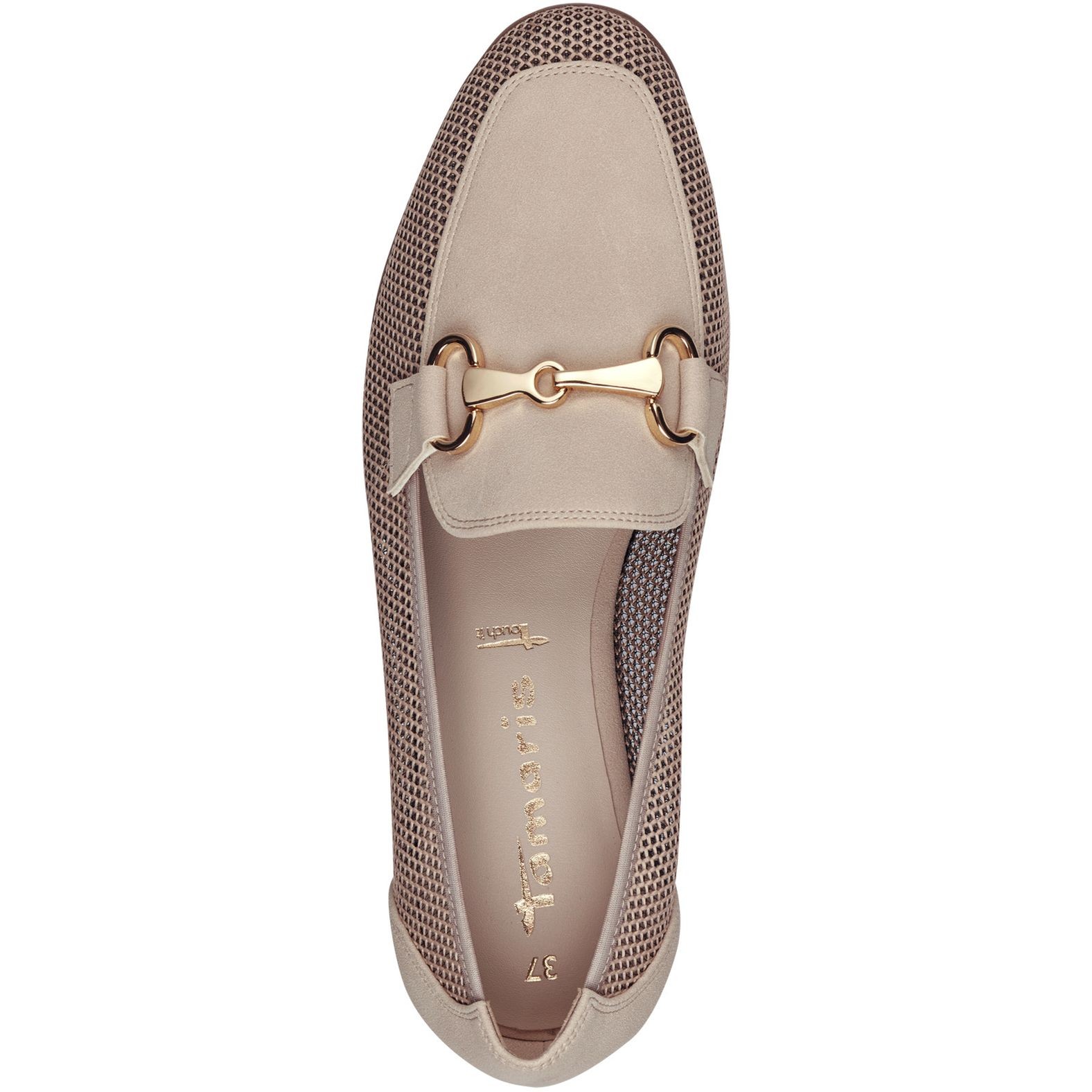 TAMARIS Loaferiai moterims, Smėlio, Loafers 4