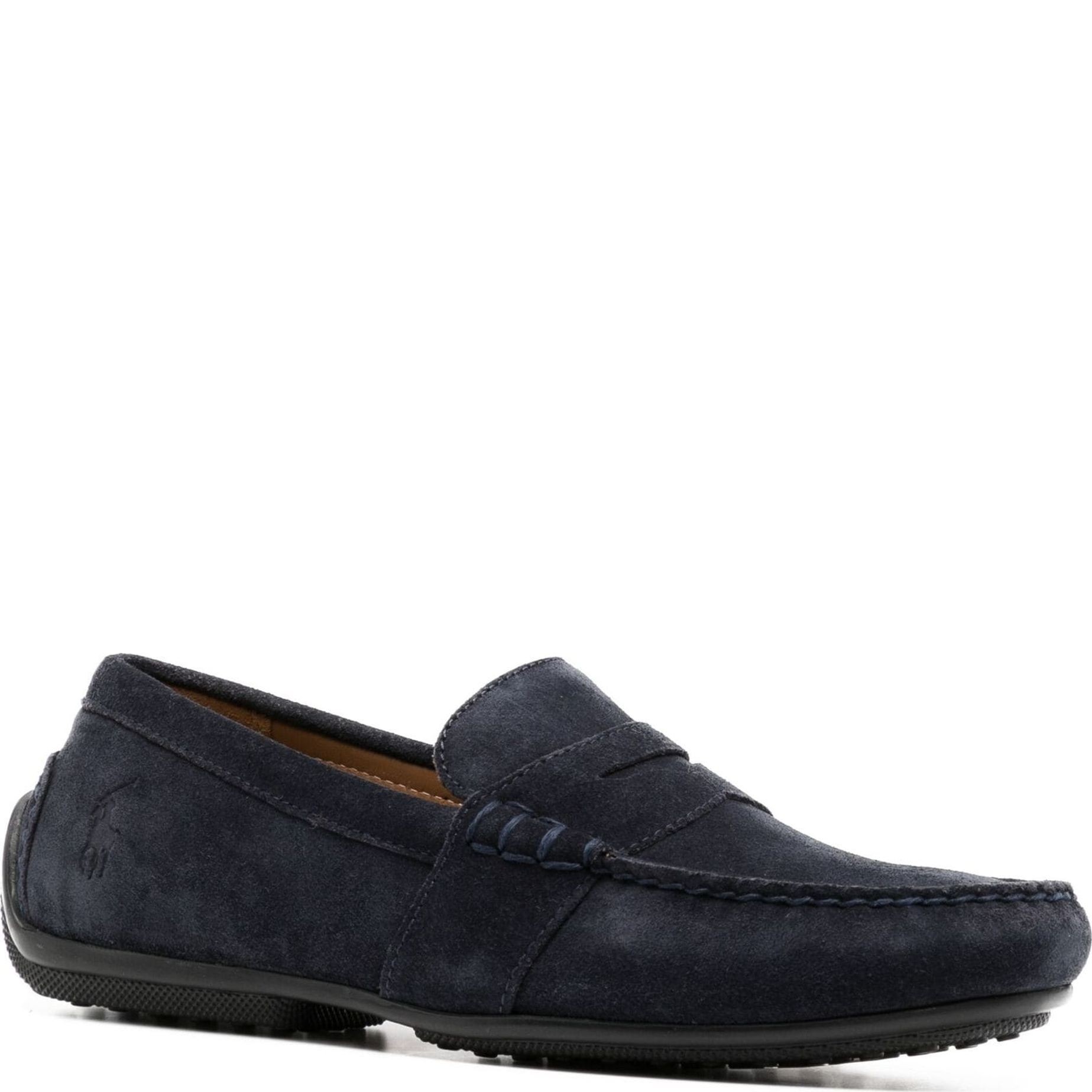 POLO RALPH LAUREN Mokasinai vyrams, Balta, Reynold Suede Driver 2