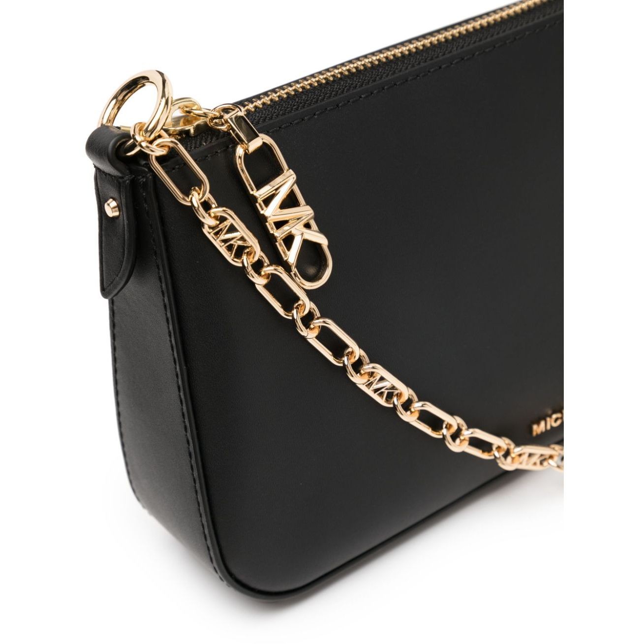 MICHAEL KORS Rankinė per petį moterims, Juoda, Md chain pouchette 3