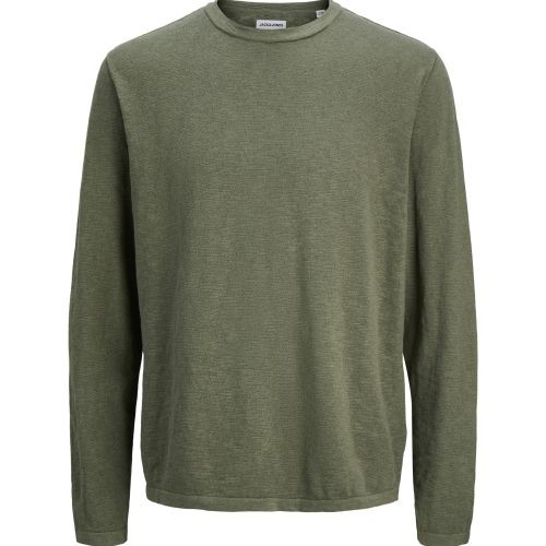 JACK & JONES Megztinis vyrams, Chaki, Summer knit 1