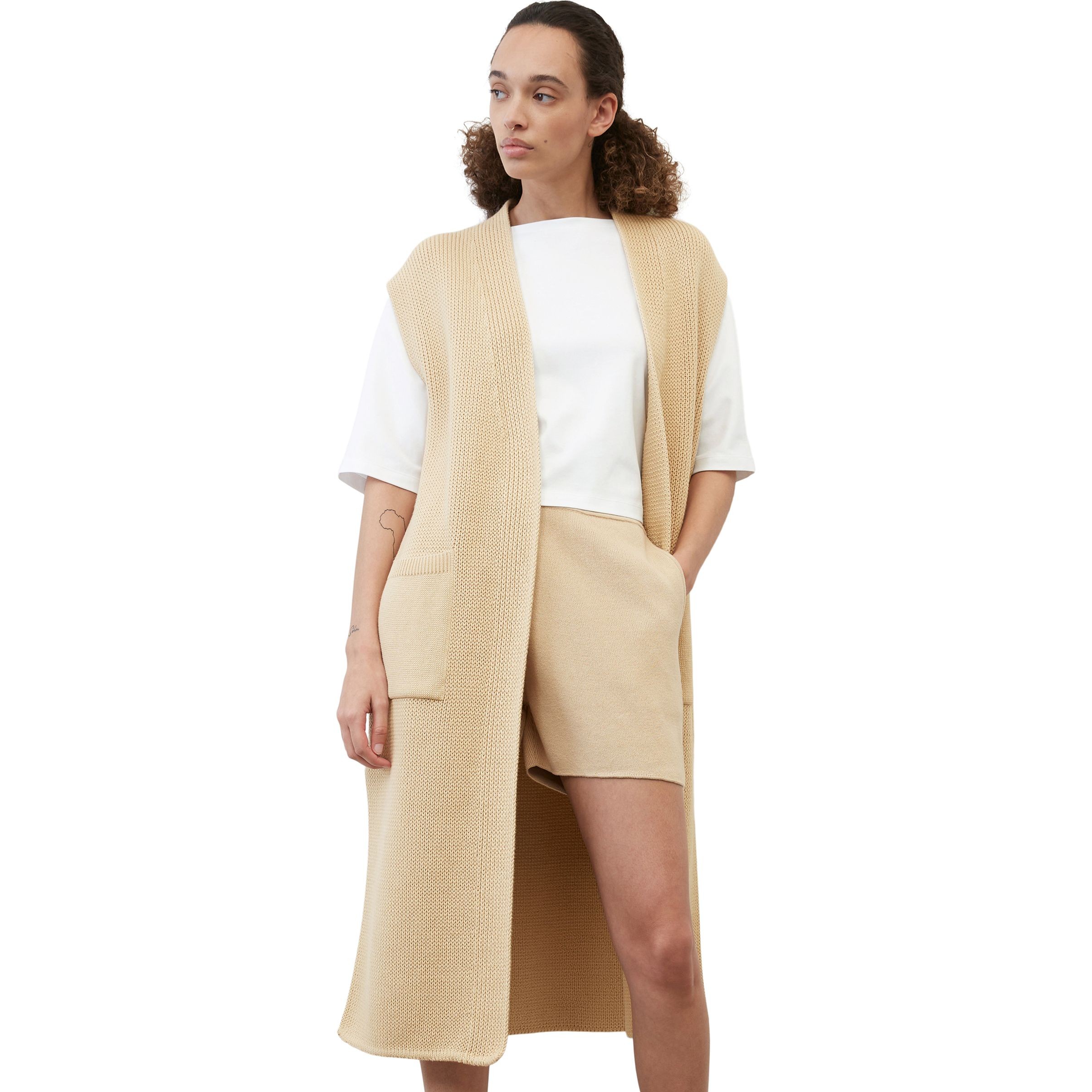 MARC O'POLO Kardigan moterims, sand storm 2