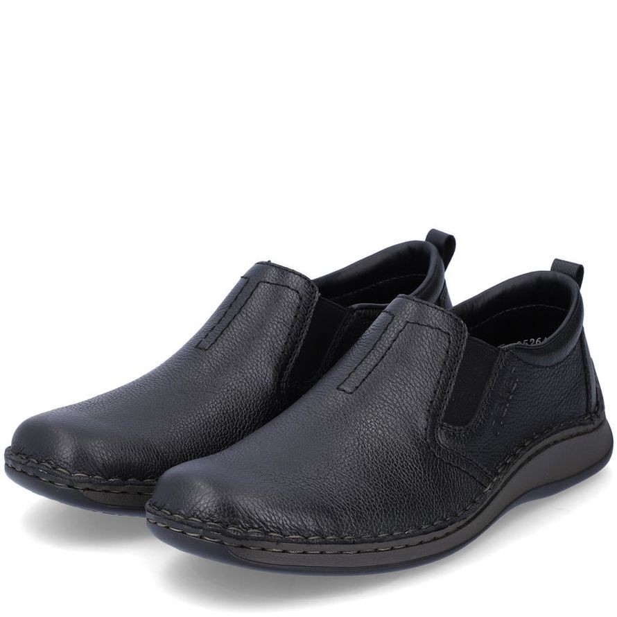 RIEKER Klasikiniai batai vyrams, Juoda, FORMAL 10