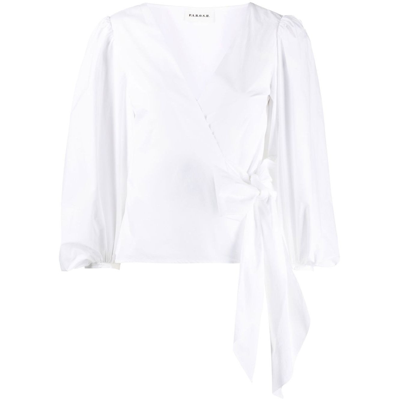 PAROSH Palaidinės moterims, Balta, V-nesk blouse