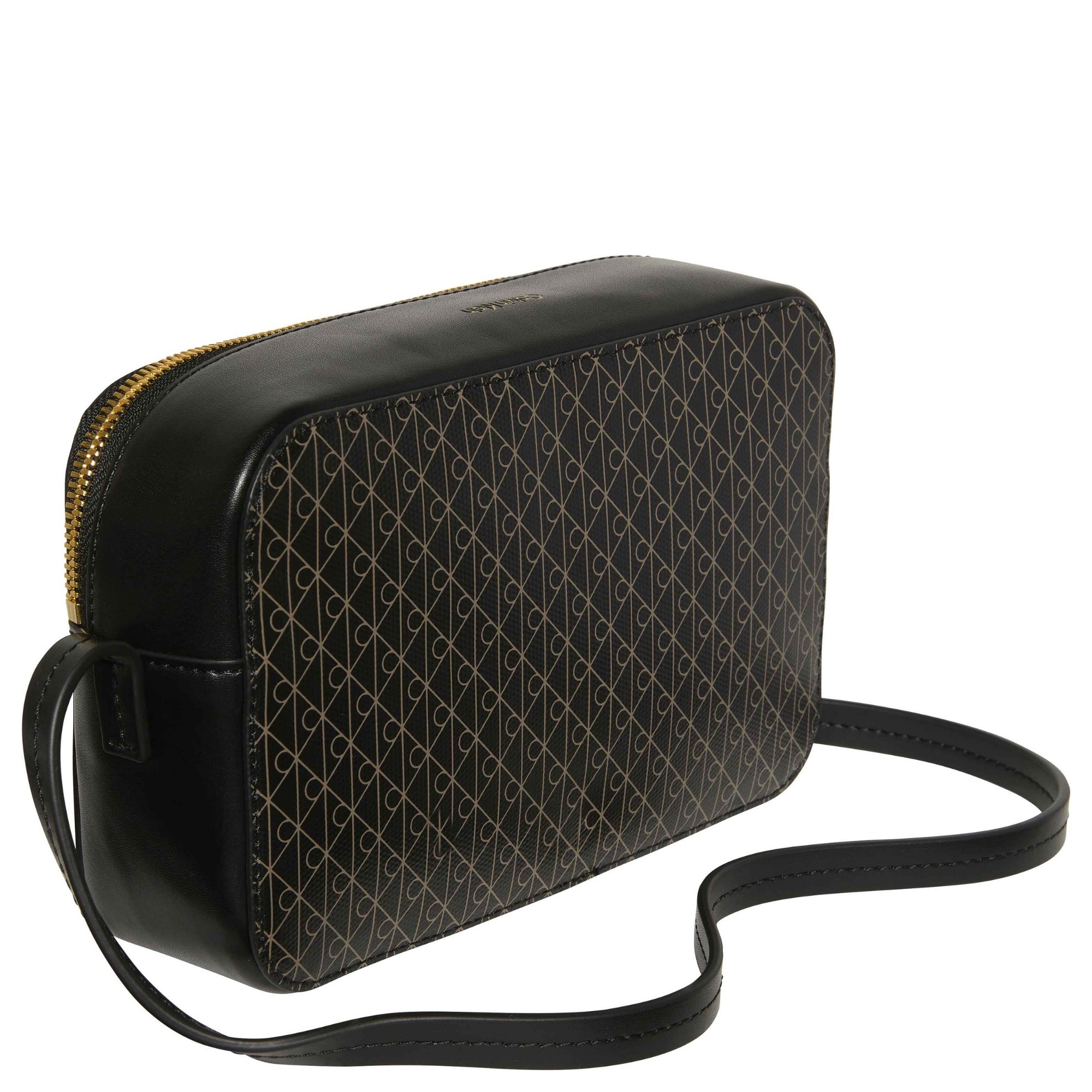 CALVIN KLEIN Rankinė per petį moterims, Juoda, emblem elongated camera bag 2