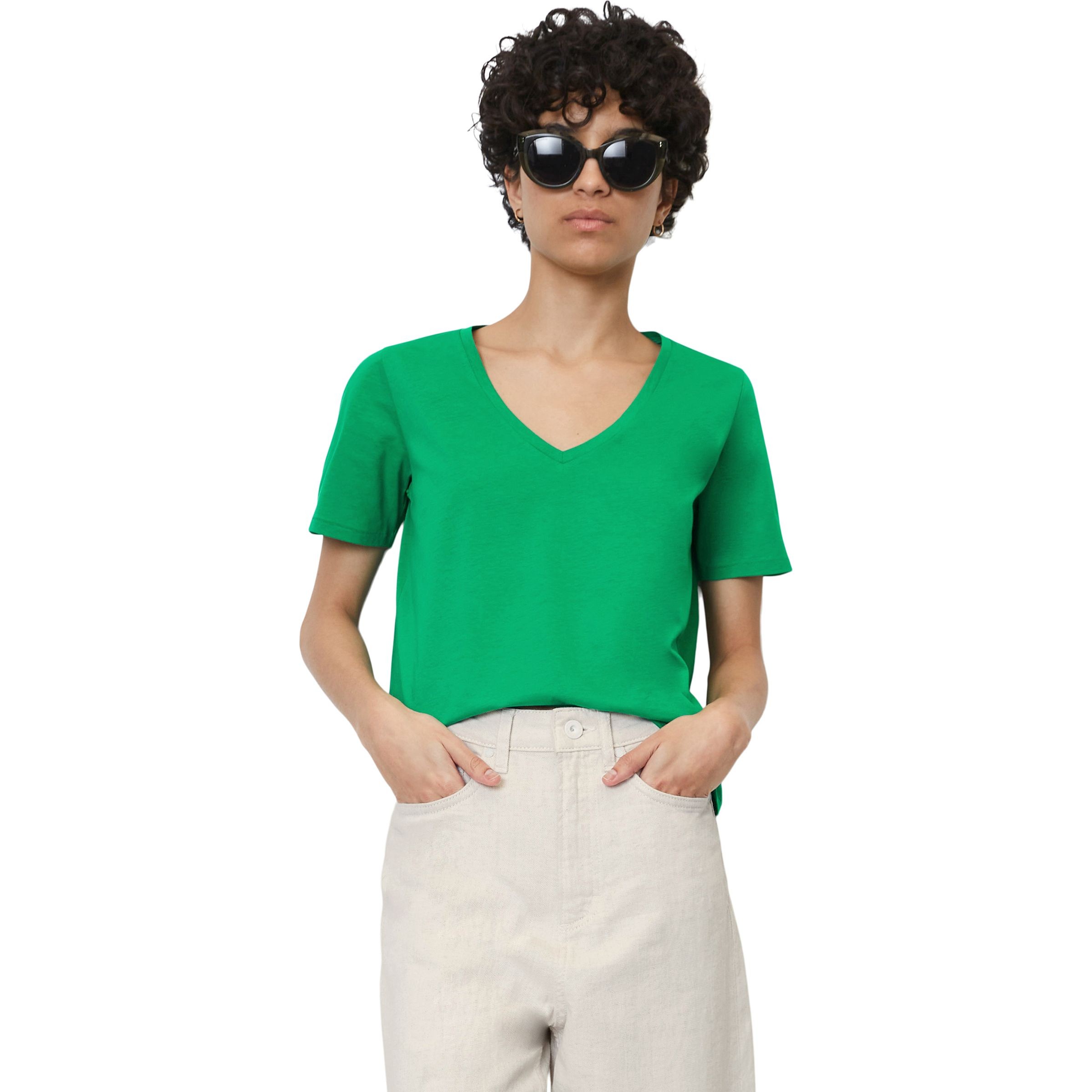 MARC O'POLO Marškinėliai moterims, Žalia 2