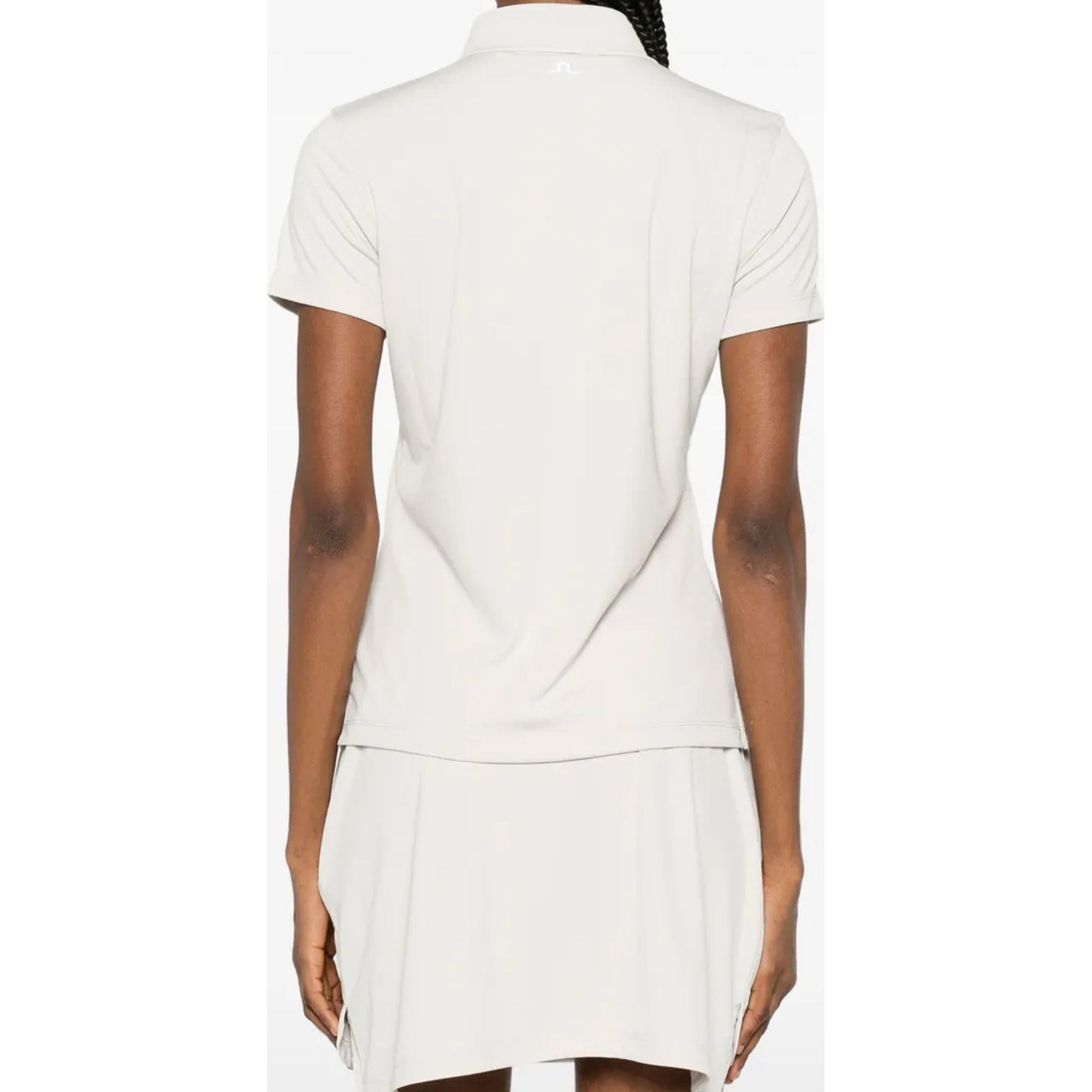 J.LINDEBERG Polo marškiniai trumpos rank. moterims, Smėlio, Tour tech polo 3