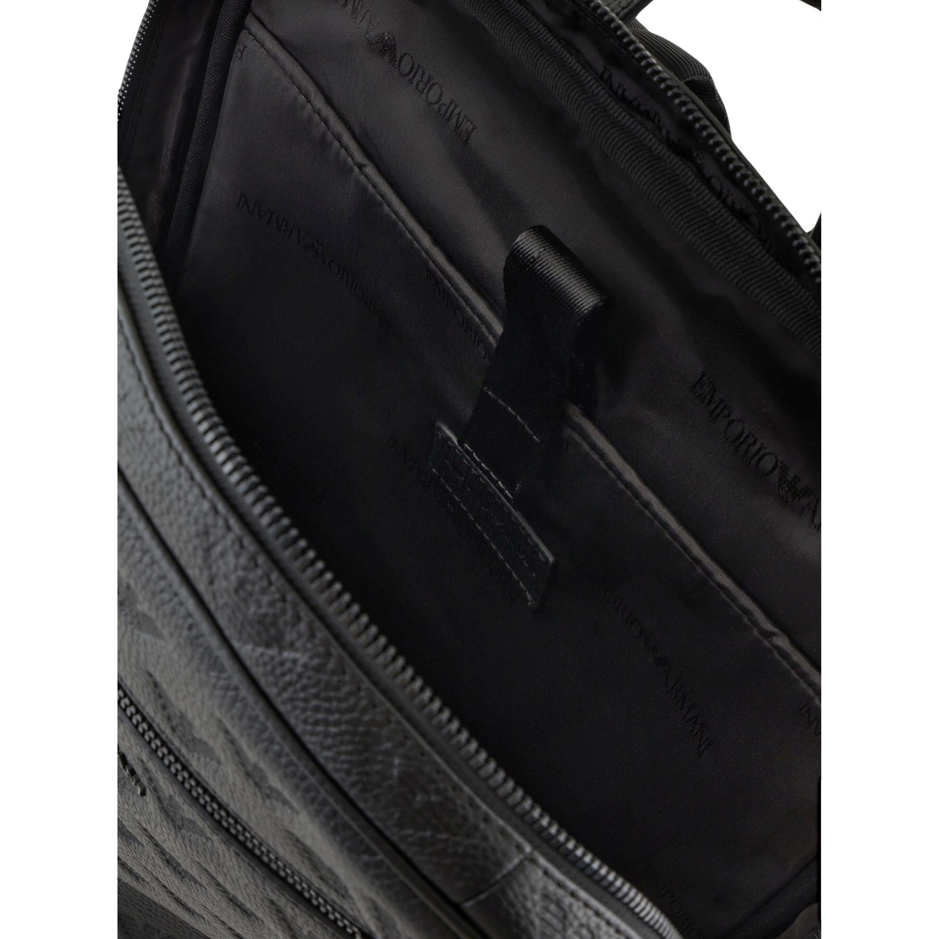 EMPORIO ARMANI Kuprinė vyrams, Juoda, Backpack 4
