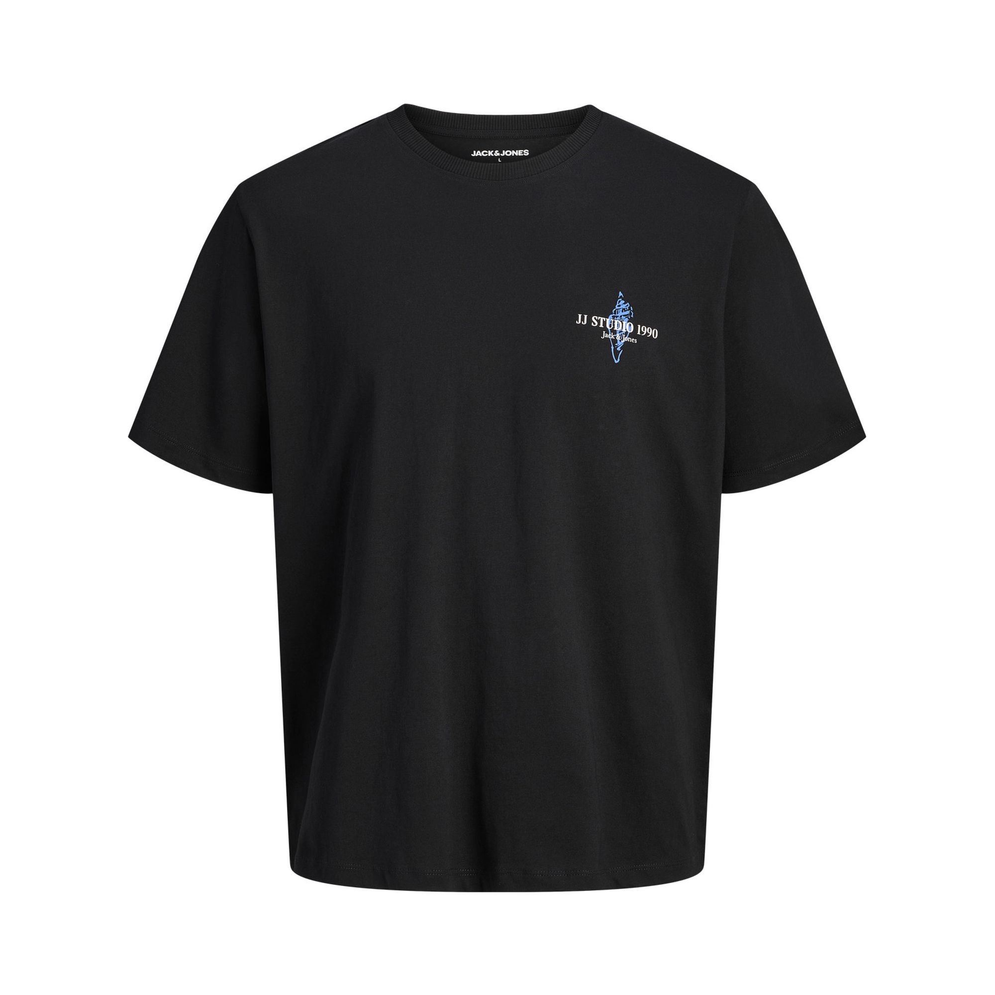 JACK & JONES Marškinėliai vyrams, Juoda, Corals 1