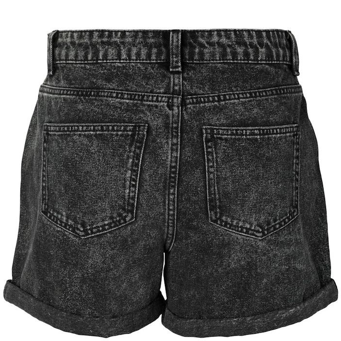 NOISY MAY Šortai moterims, Pilka, NMSMILEY  NW SHORTS V 2