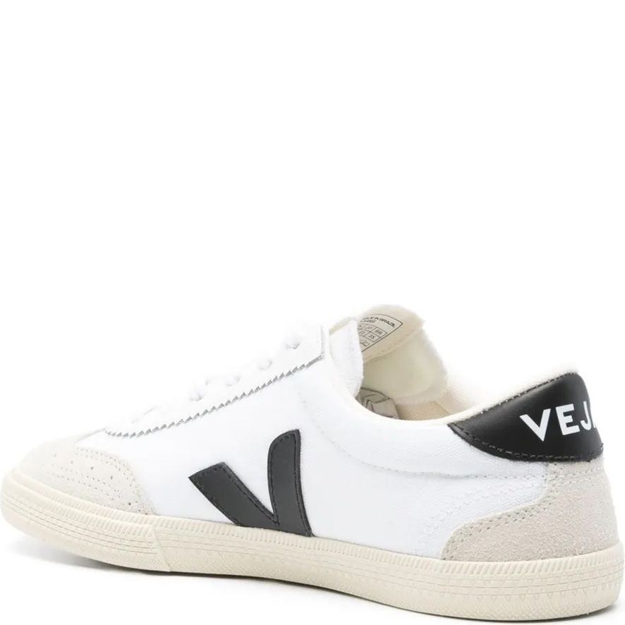 VEJA Laisvalaikio bateliai vyrams, Balta, Volley canvas sneakers 3