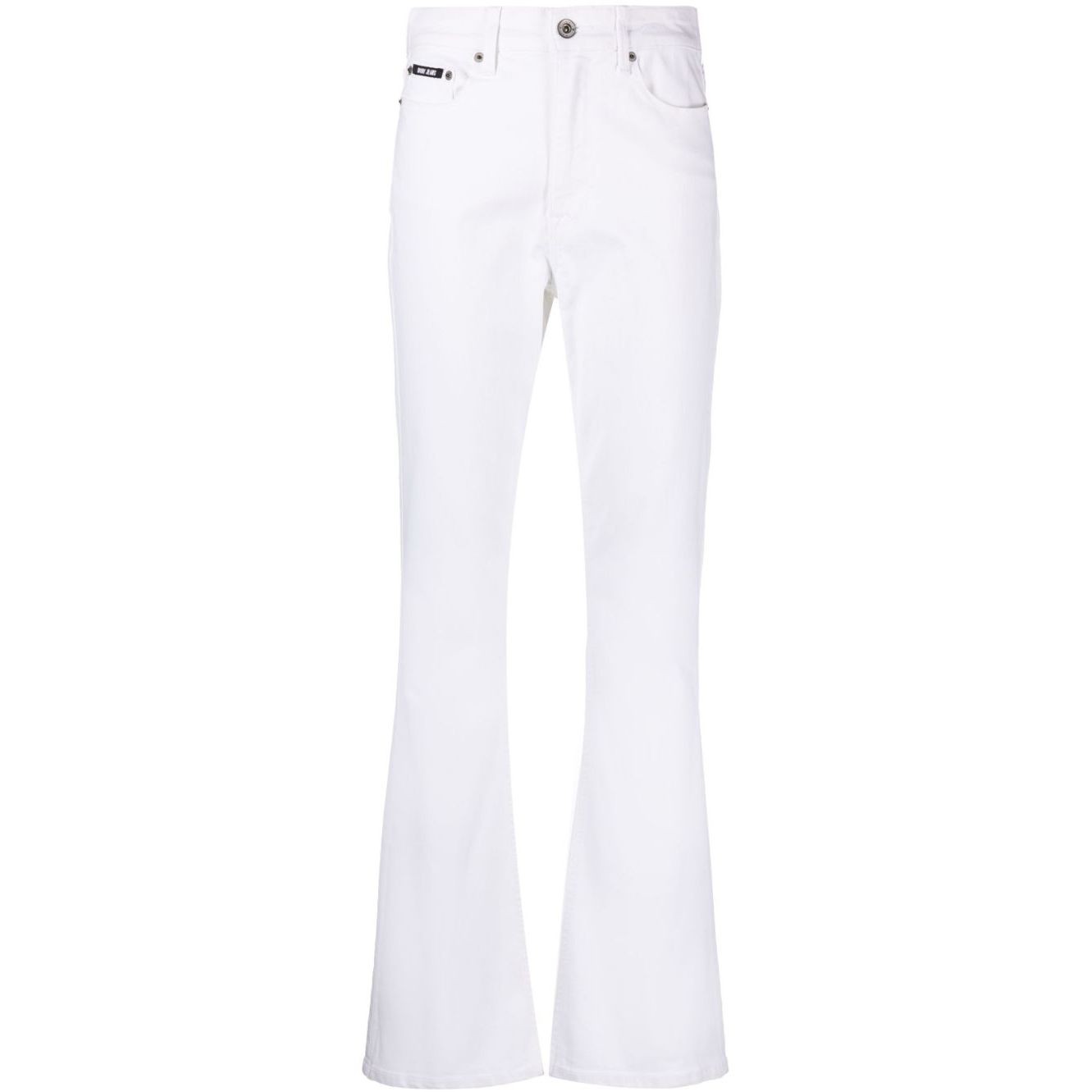 DKNY Platėjantys džinsai moterims, Mėlyna, Boreum high rise flared