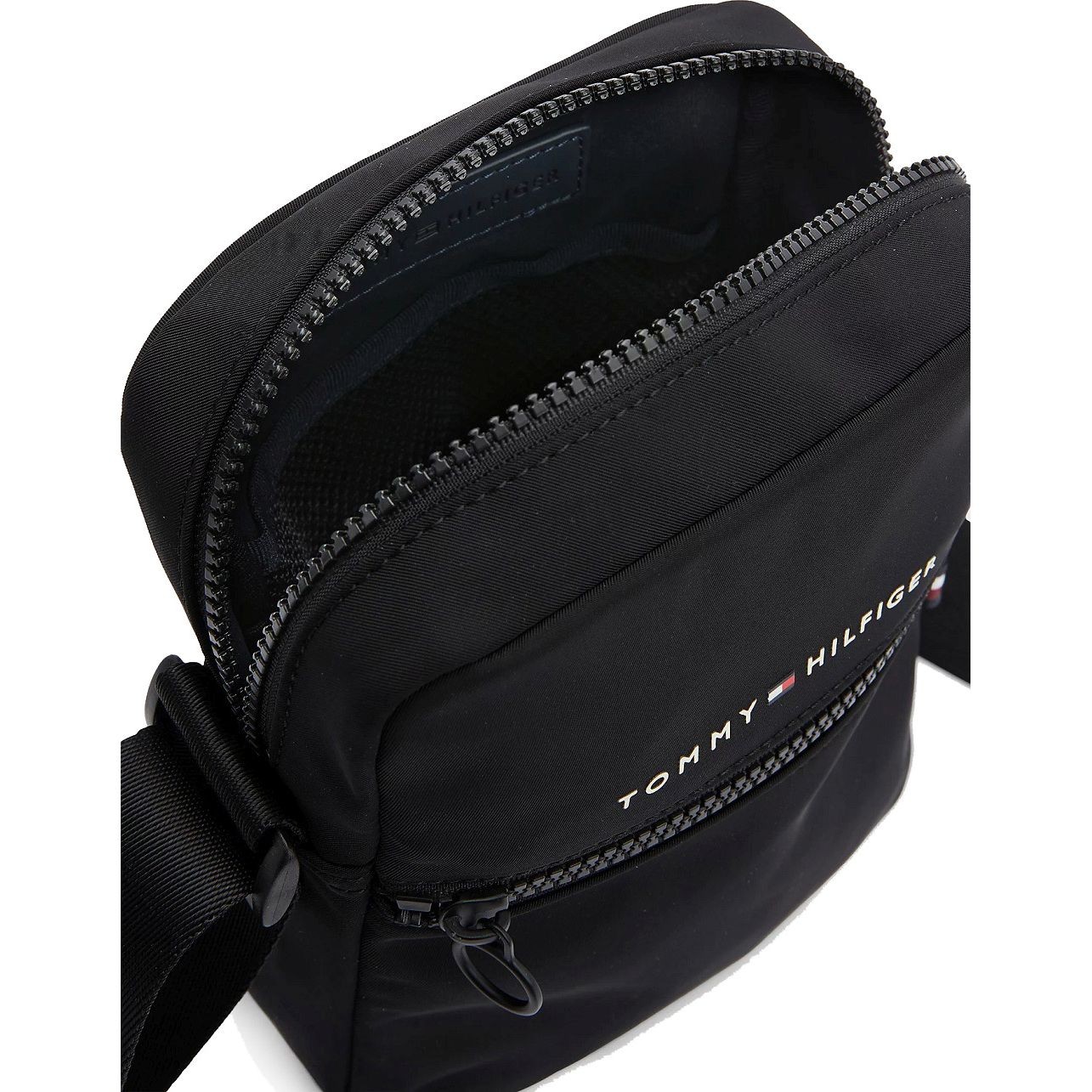 TOMMY HILFIGER Rankinė per petį vyrams, Juoda, TH HORIZON REPORTER 4