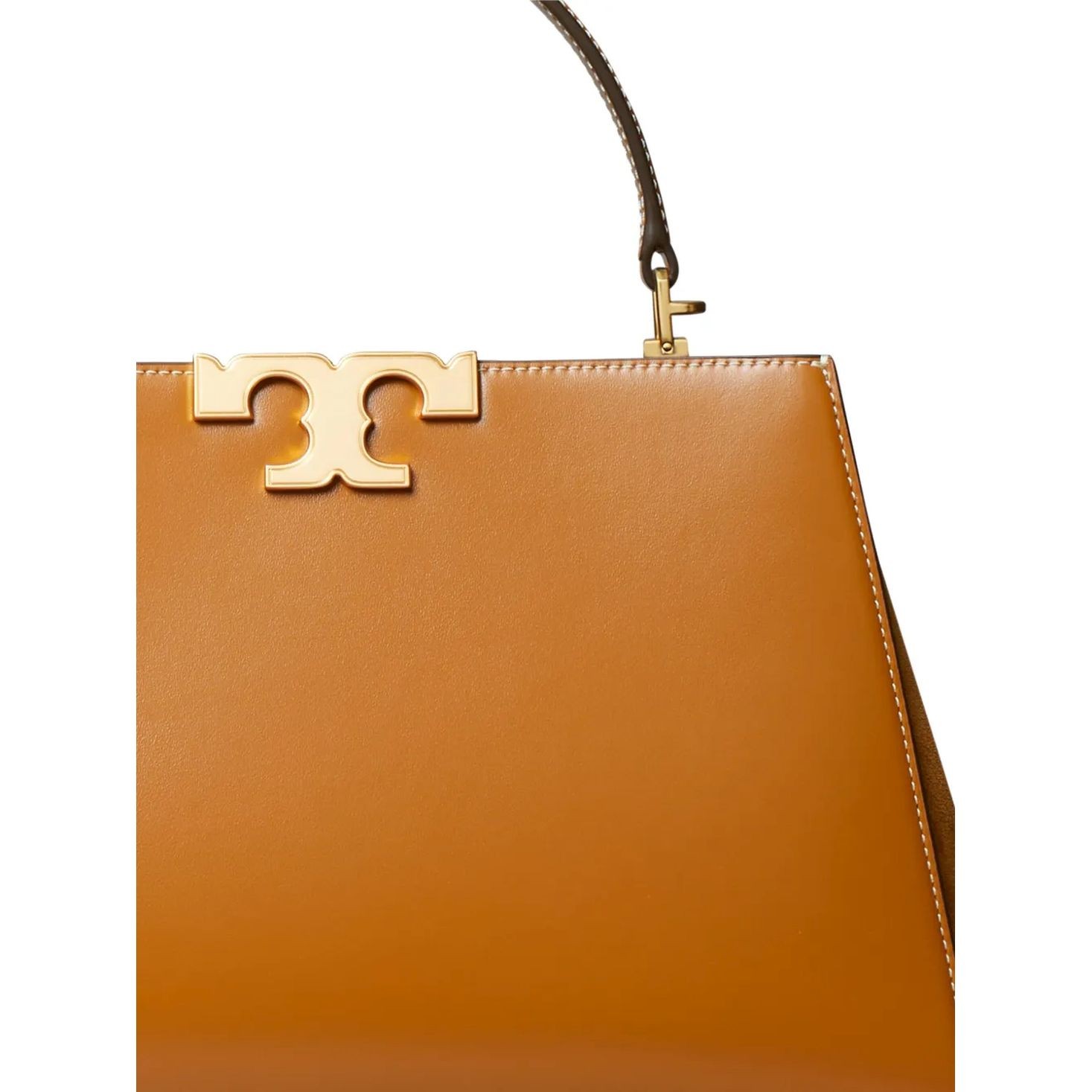 TORY BURCH Pirkinių krepšys moterims, Ruda, Eleanor satchel 4