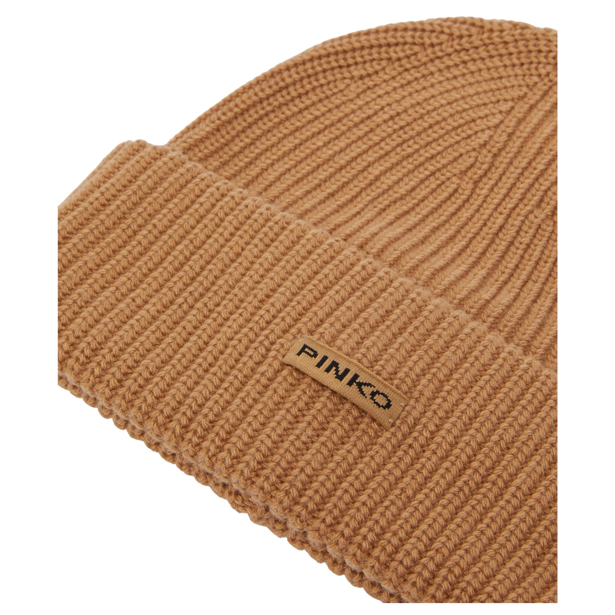 PINKO Skrybėlė moterims, Ruda, Bosnia beanie 3