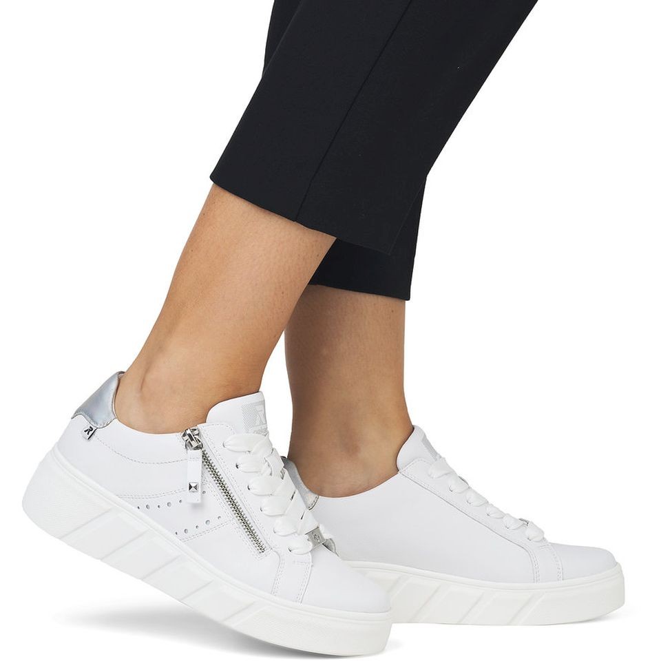 RIEKER Laisvalaikio bateliai moterims, Balta, LEISURE 2