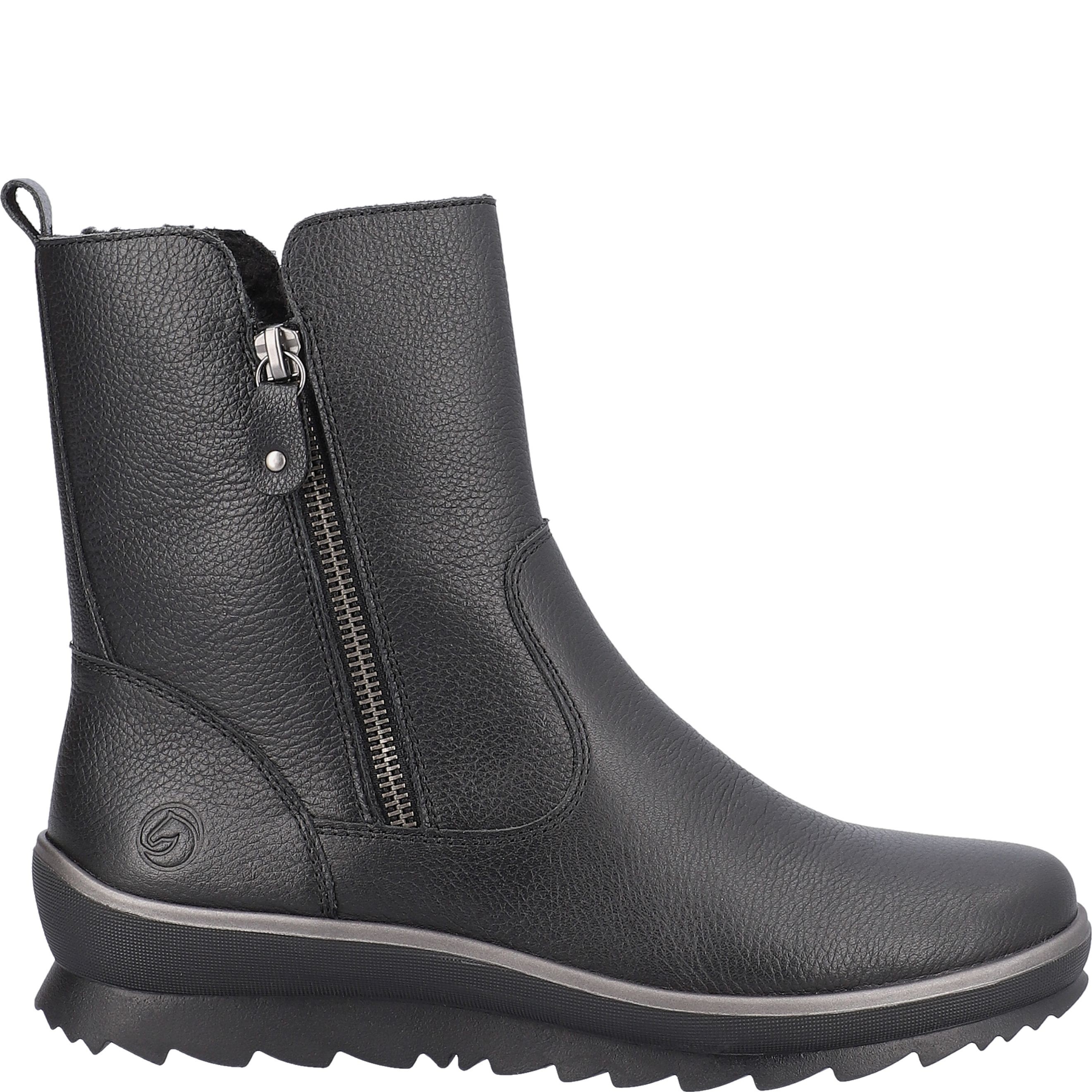 REMONTE Aulinukai moterims, Juoda, Ladies mid height boots 3