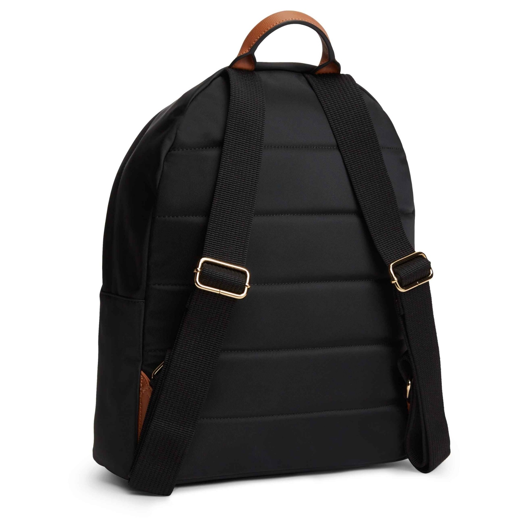 TOMMY HILFIGER Kuprinė moterims, Juoda, popette dome backpack 2