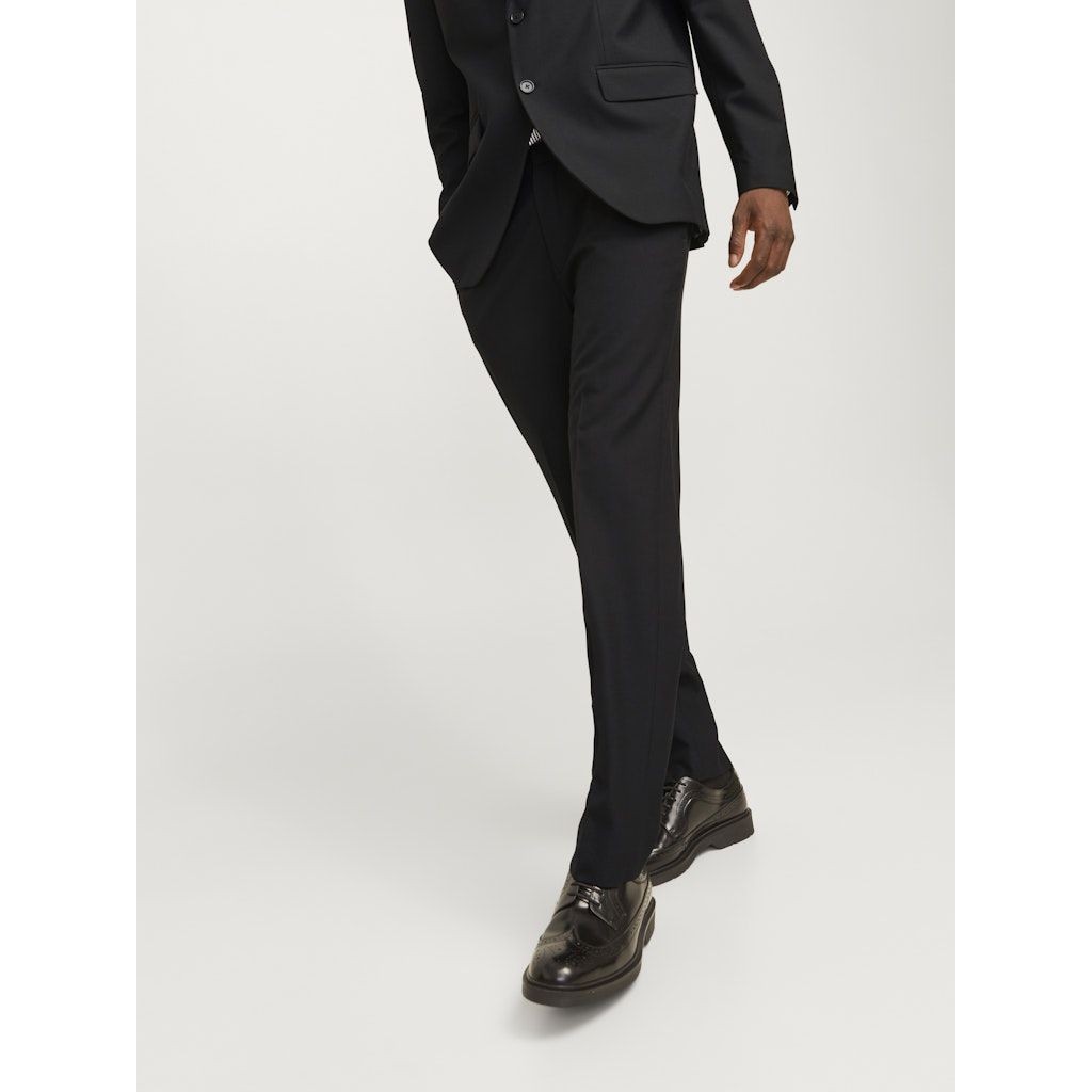 JACK & JONES Švarkas vyrams, Juoda, Bush wick mathew reg trouser 6