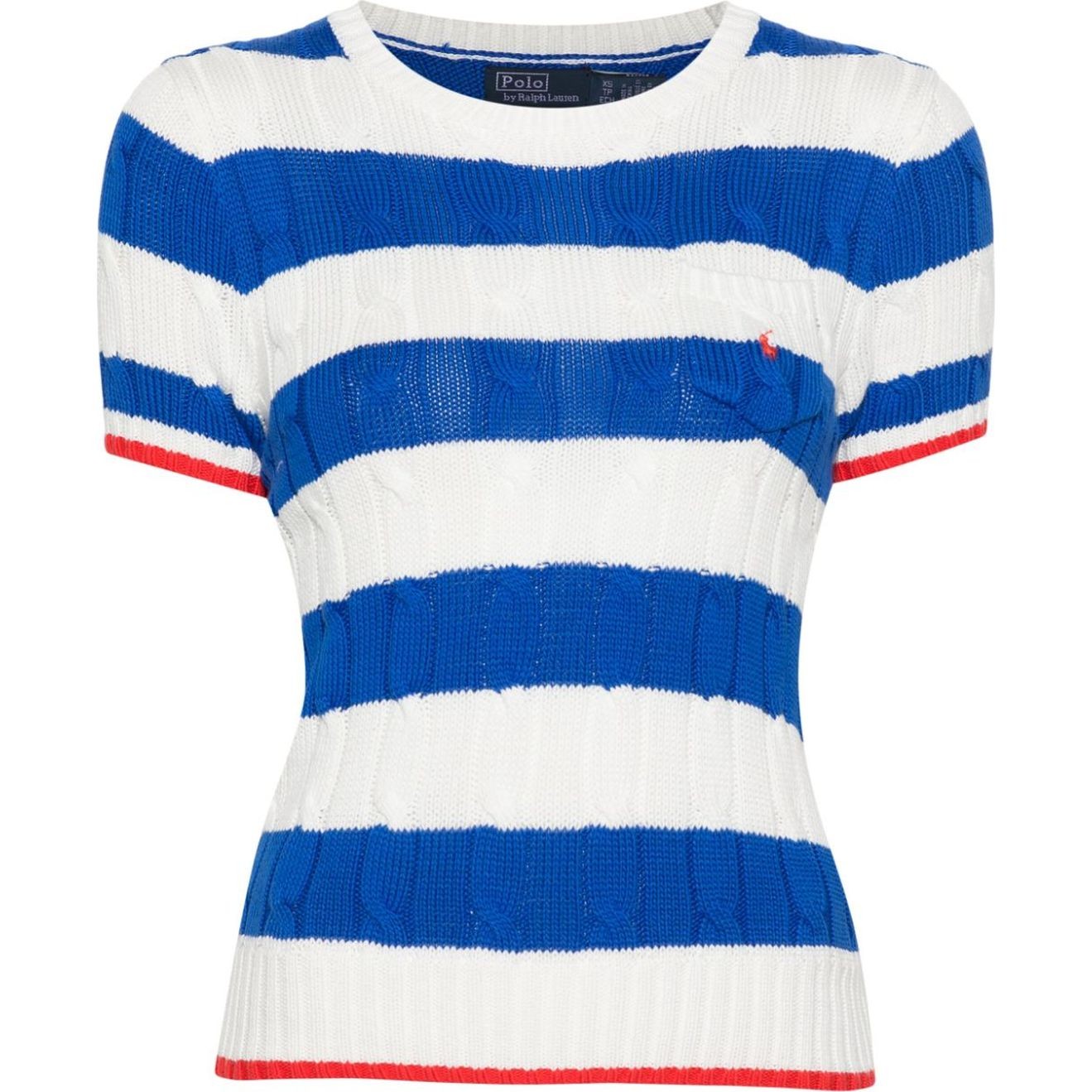 POLO RALPH LAUREN Megztinis moterims, Balta, Polo bear cotton sweater