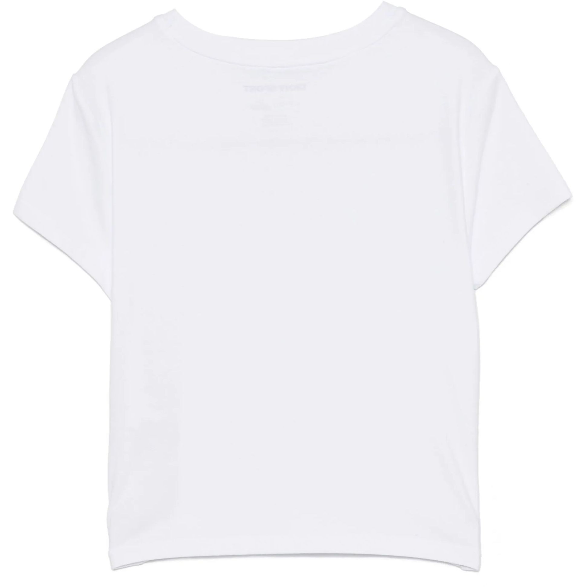 DKNY Marškinėliai trump. rankovėmis moterims, Balta, Foil lg crop ss tee 2