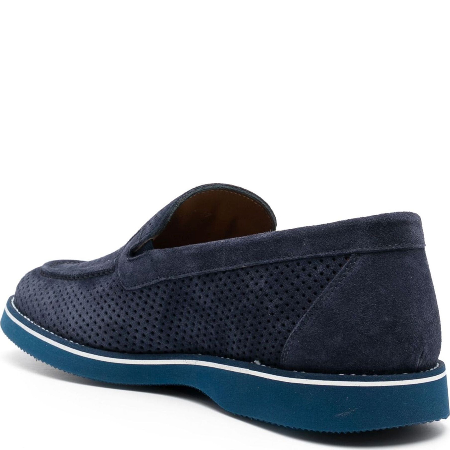 CESARE CASADEI Loaferiai vyrams, Mėlyna, Scarpa loafers 3