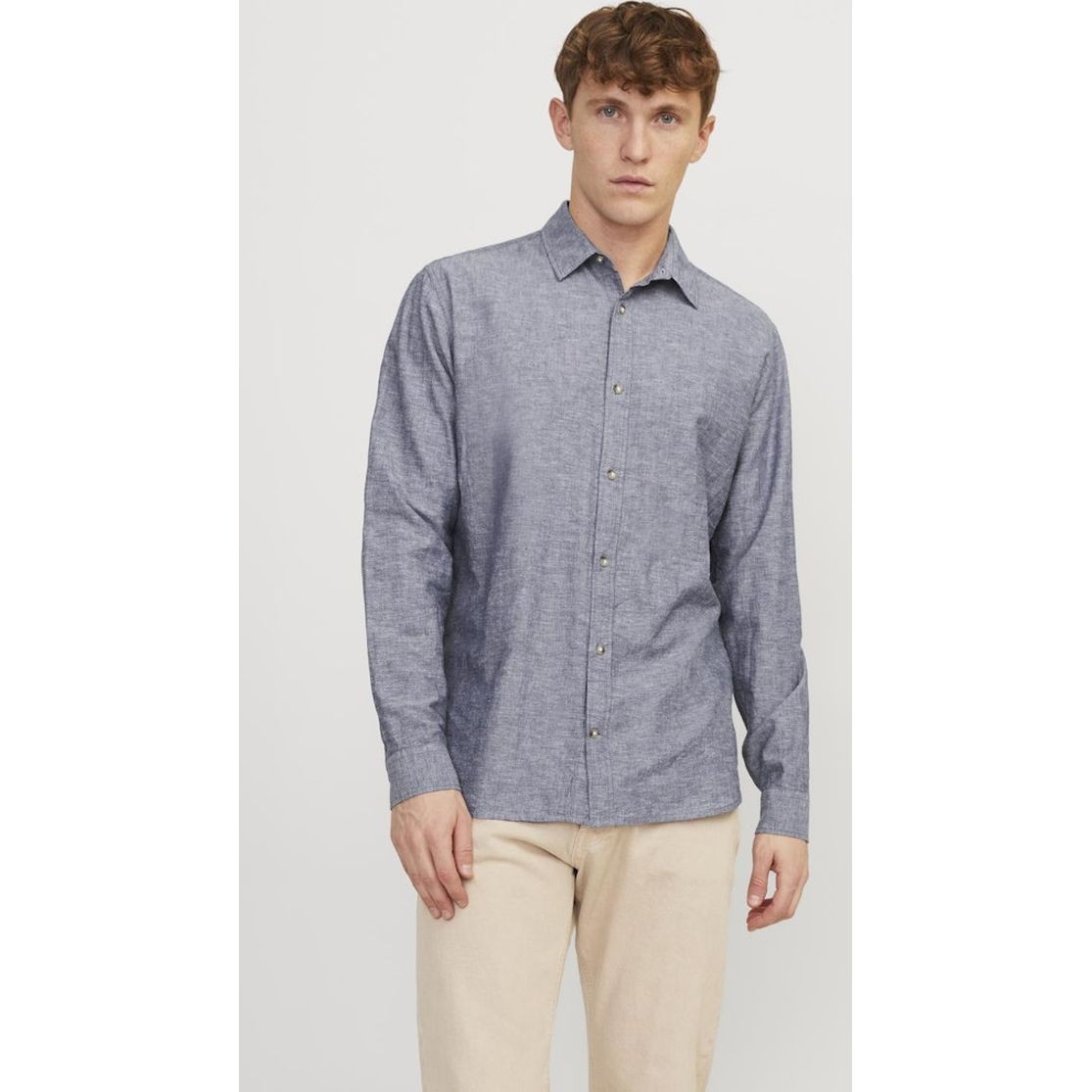 JACK & JONES Marškiniai vyrams, Mėlyna, Jjesummer shirts 2