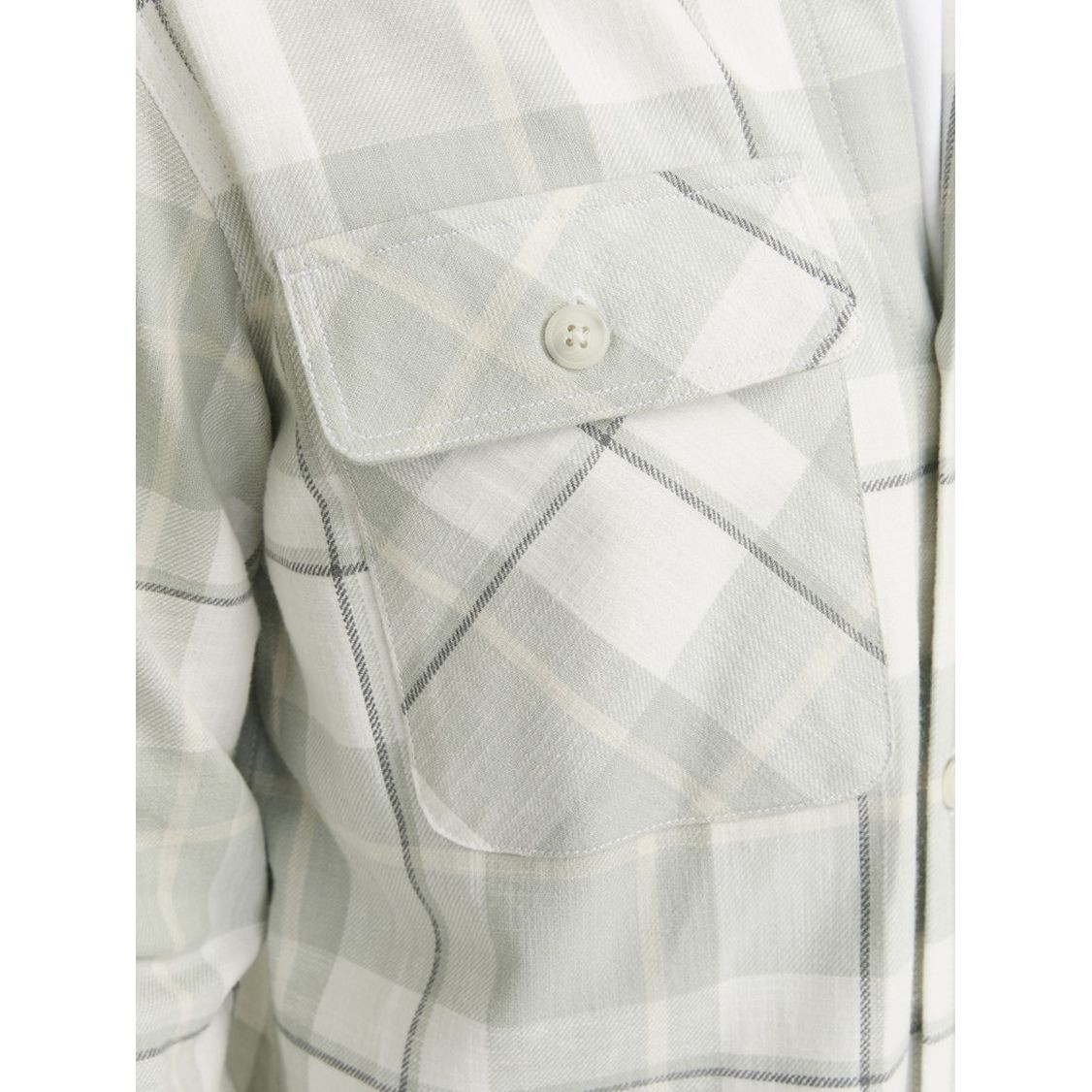 JACK & JONES Lengva striukė vyrams, Žalia, Raymond overshirt 3