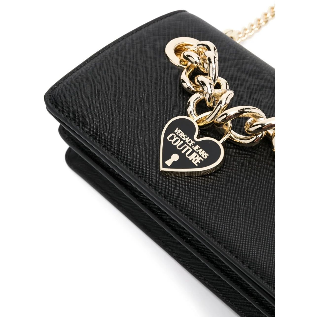 VERSACE JEANS CUTURE Rankinė per petį moterims, Juoda, Range c - deluxe crossbody 3