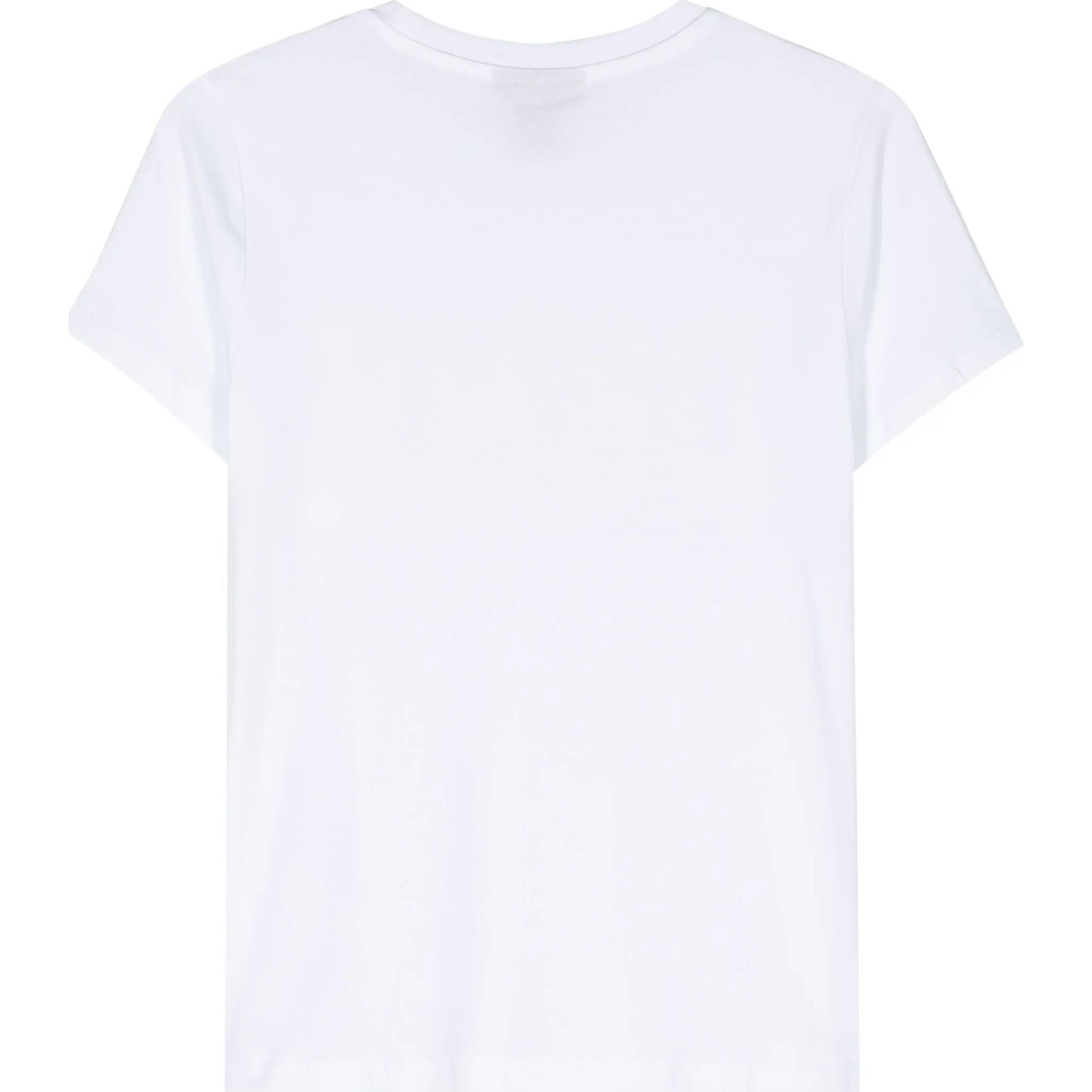 DKNY Marškinėliai trump. rankovėmis moterims, Balta, S/s soho logo t shrt 2