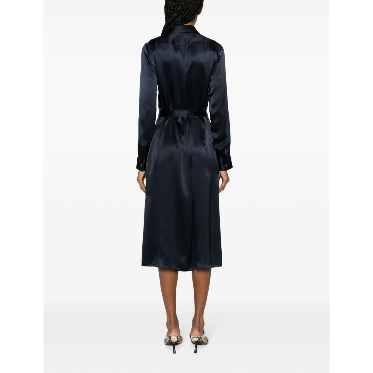 PAROSH Midi suknelė moterims, Mėlyna, Stella midi dress 3