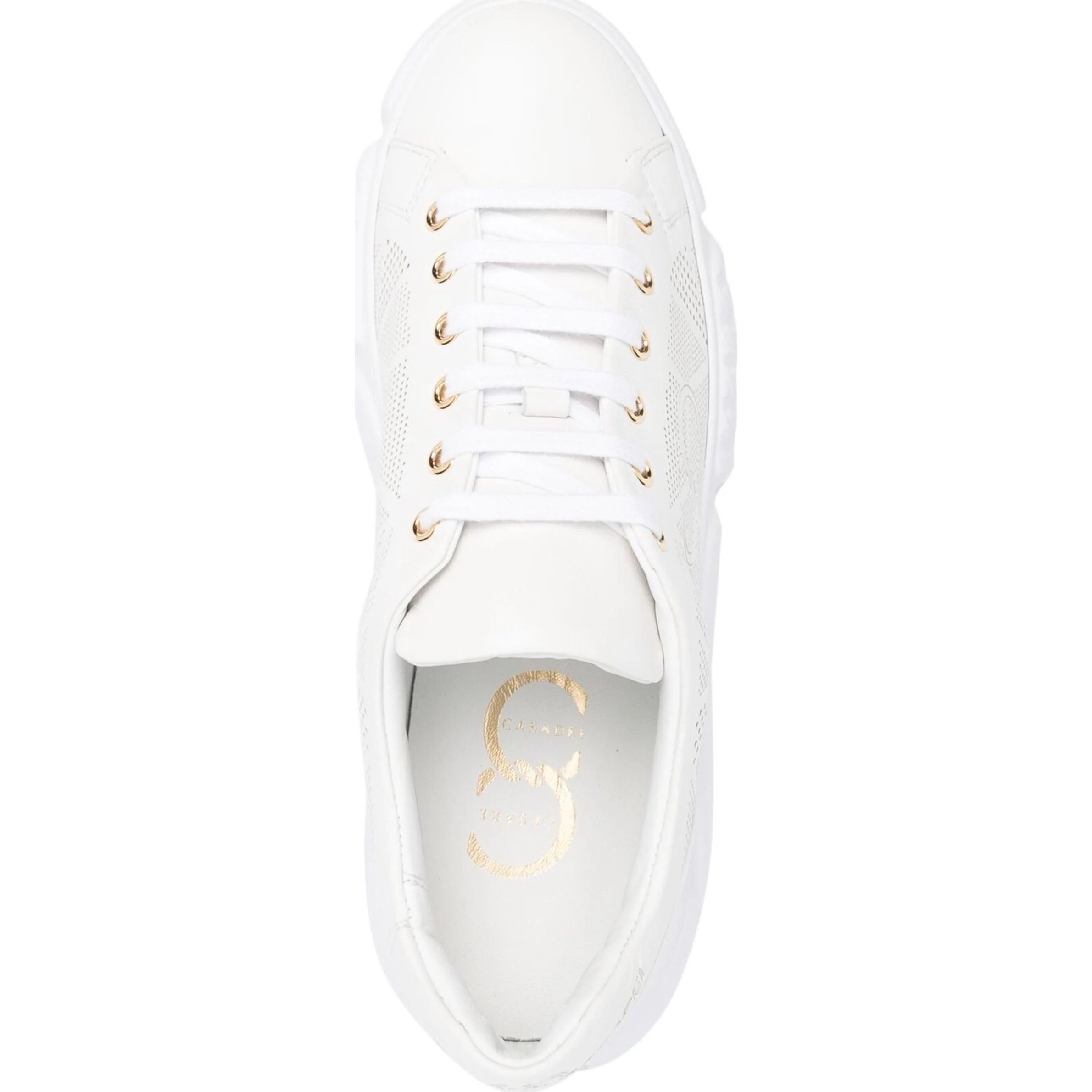 CESARE CASADEI Sportiniai bateliai moterims, Balta, Sneakers 4