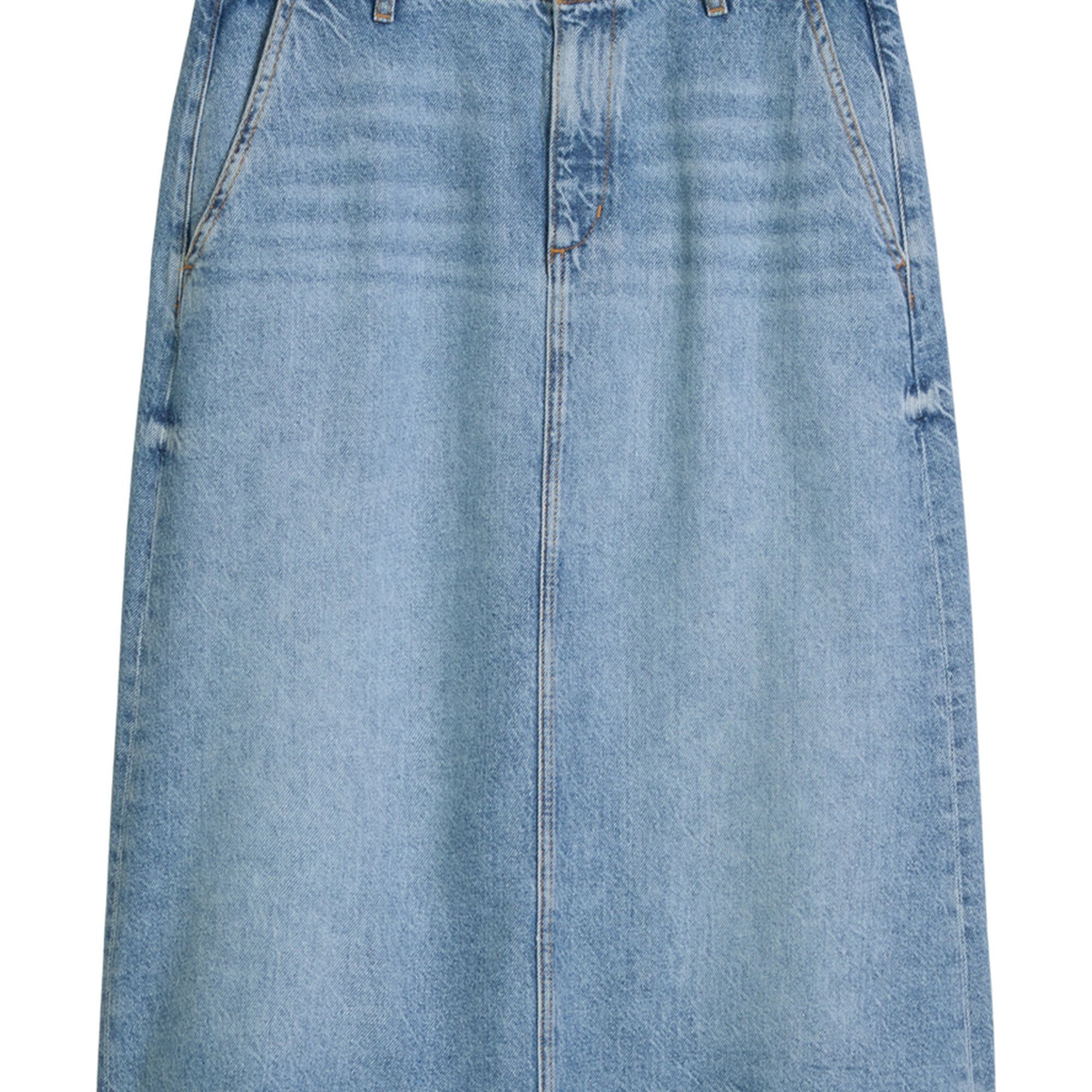 MARC O'POLO Midi sijonas moterims, Mėlyna, 5000013097 Midi skirt