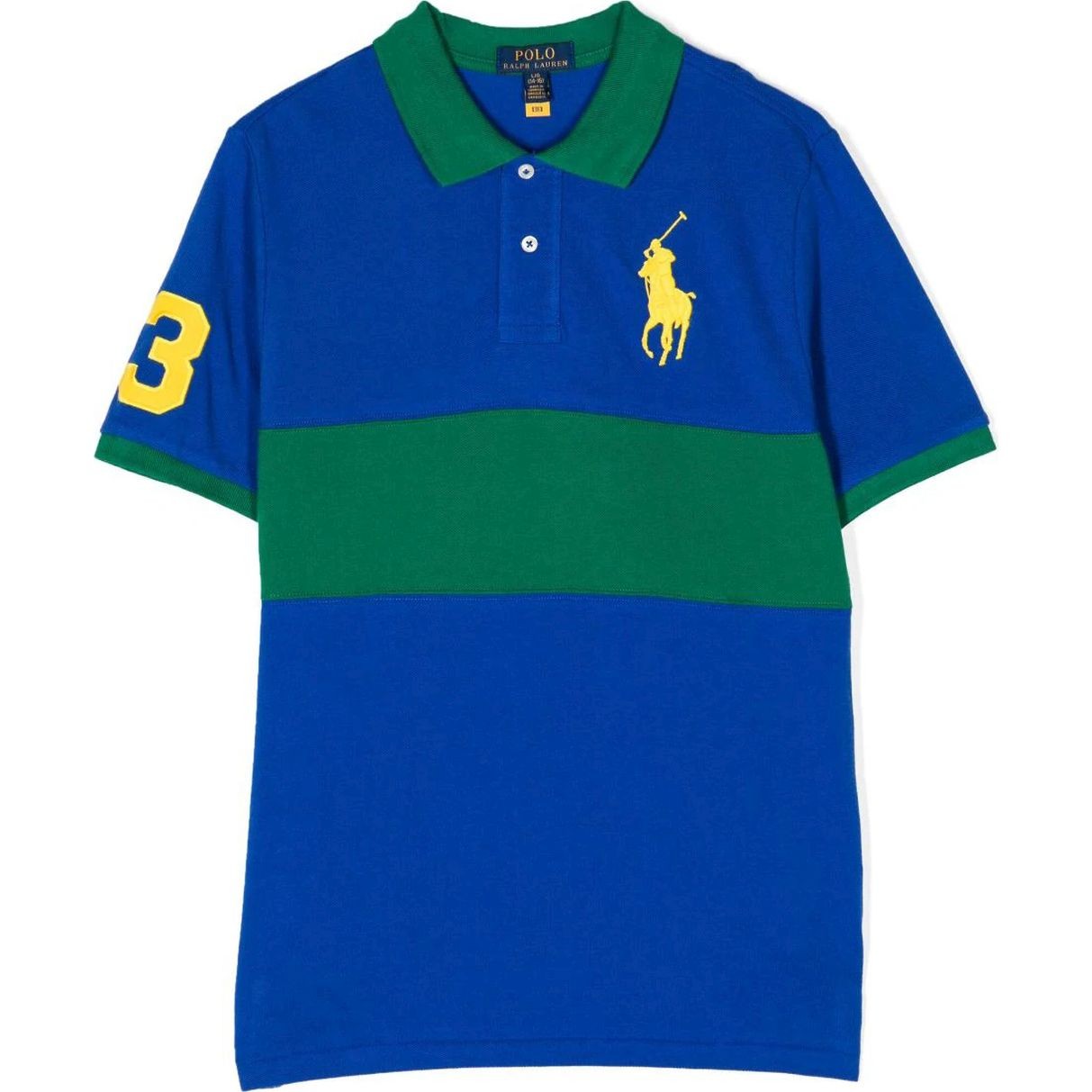 RALPH LAUREN KIDS Polo marškiniai trumpos rank. berniukams, Mėlyna, Short sleeve polo shirt (8-20) 1
