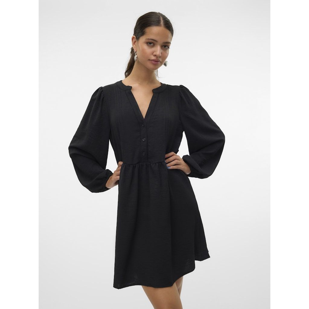 VERO MODA Mini suknelė moterims, Juoda, Emma lace dress 4