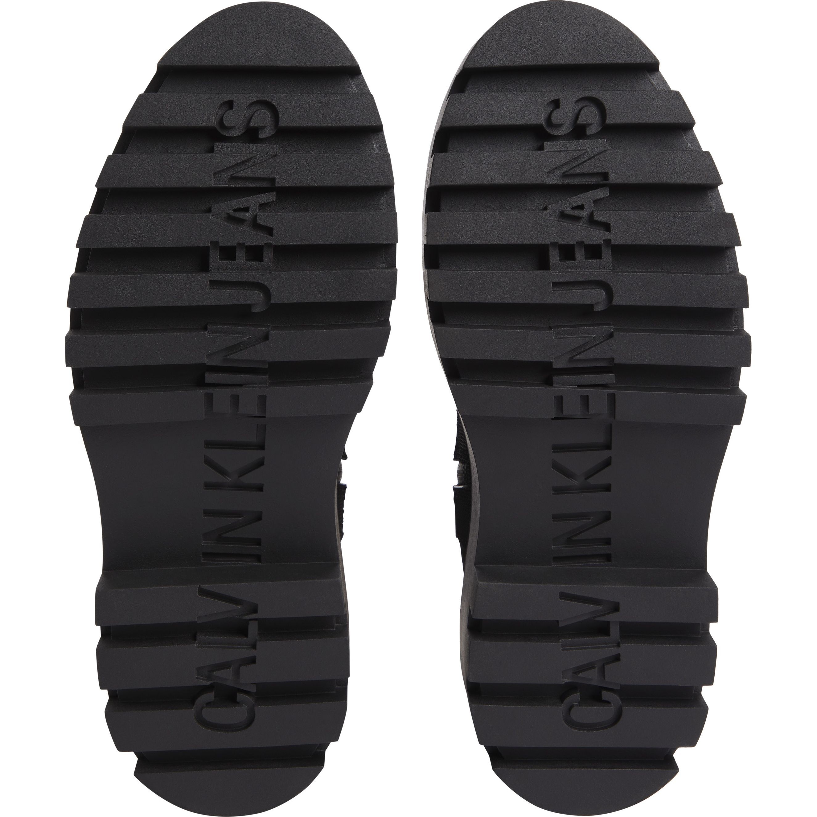 CALVIN KLEIN JEANS Aulinukai moterims, Juoda, Flatform rainboot low 5