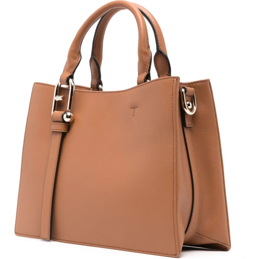 FURLA Pirkinių krepšys moterims, Ruda, Furla nuvola m tote 2